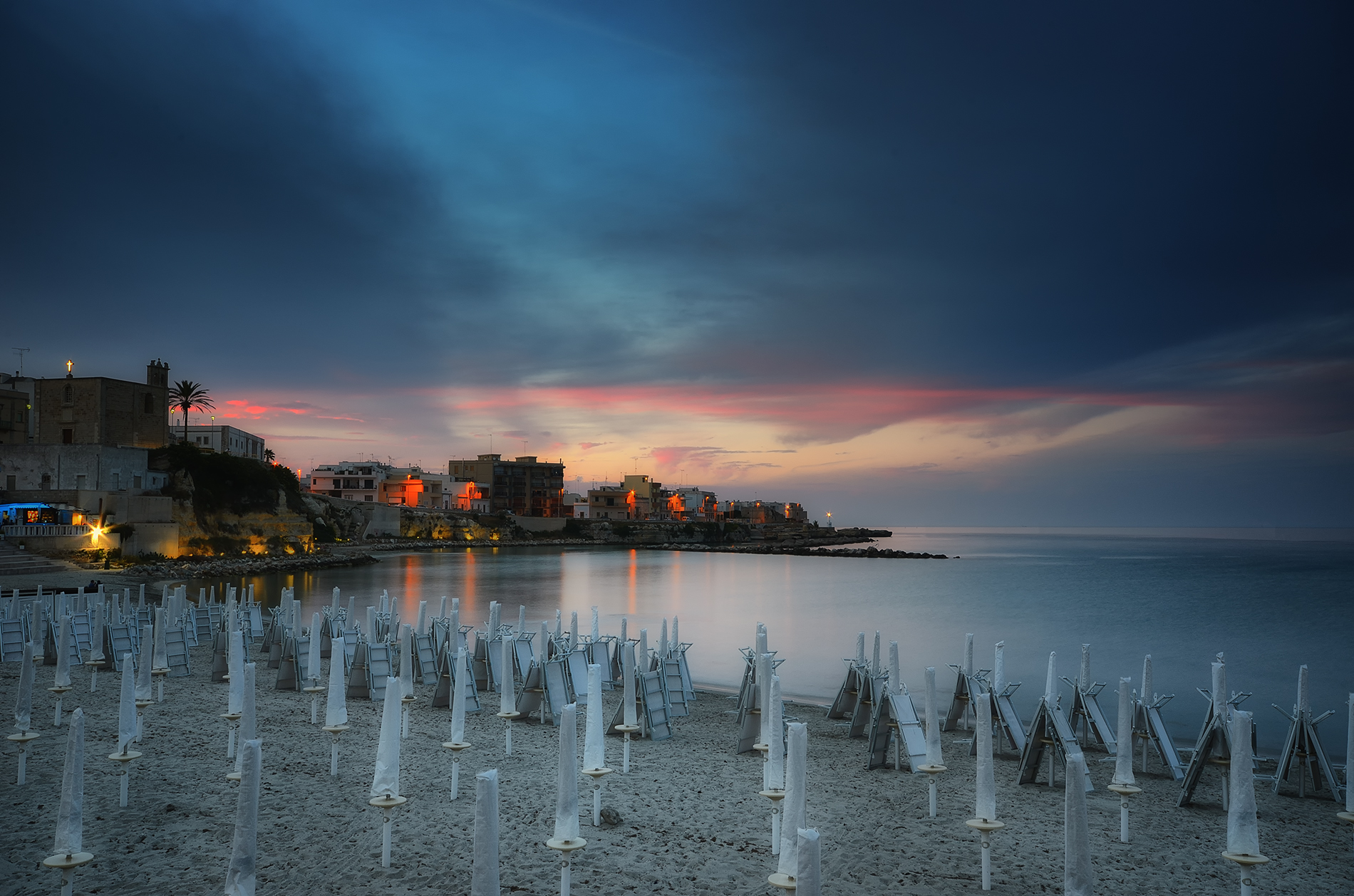 Otranto at sunset