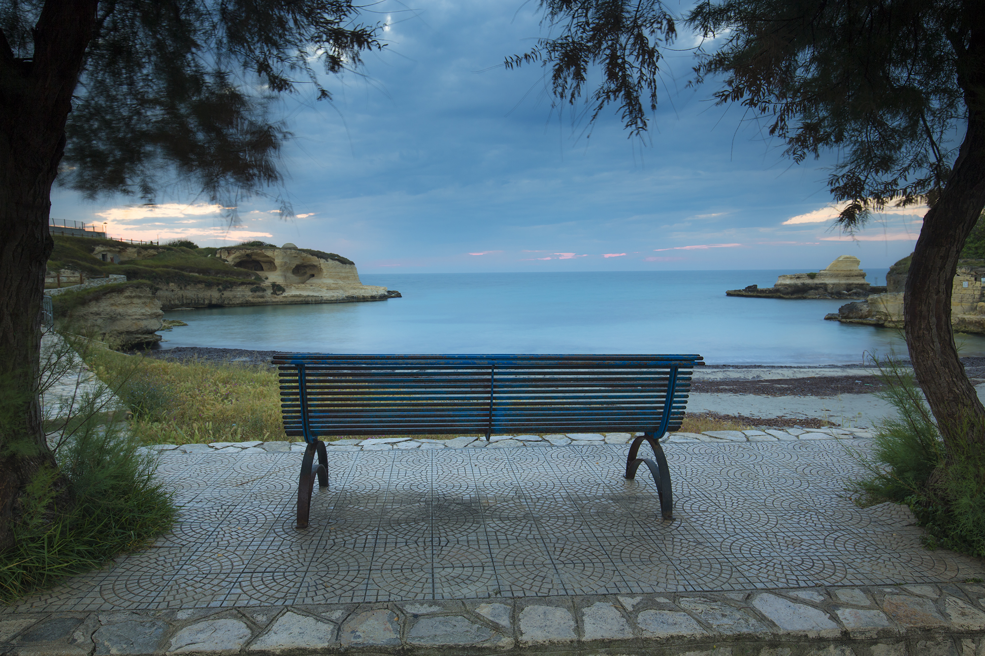 Bench with view ...