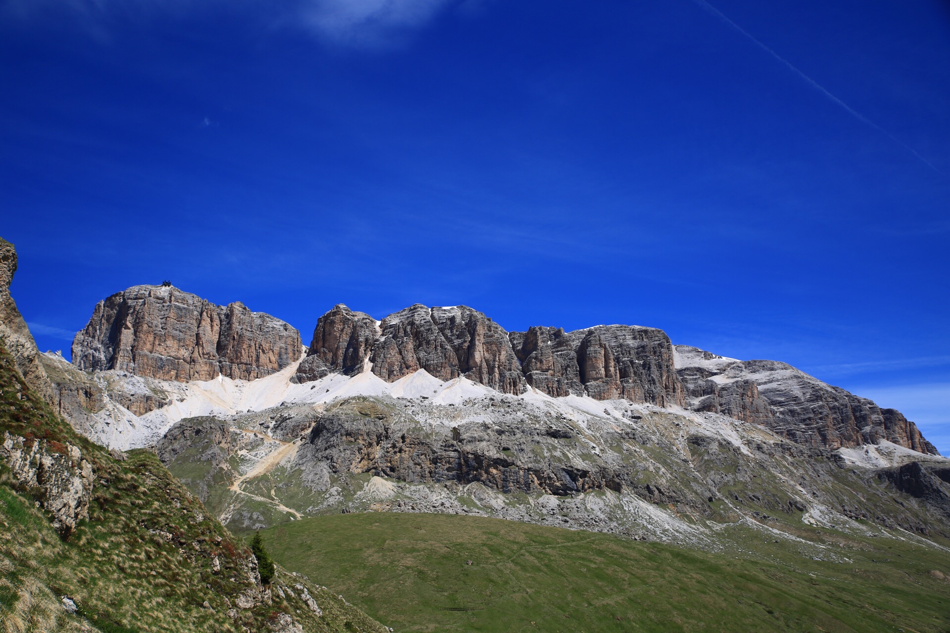 Il massiccio del Sella