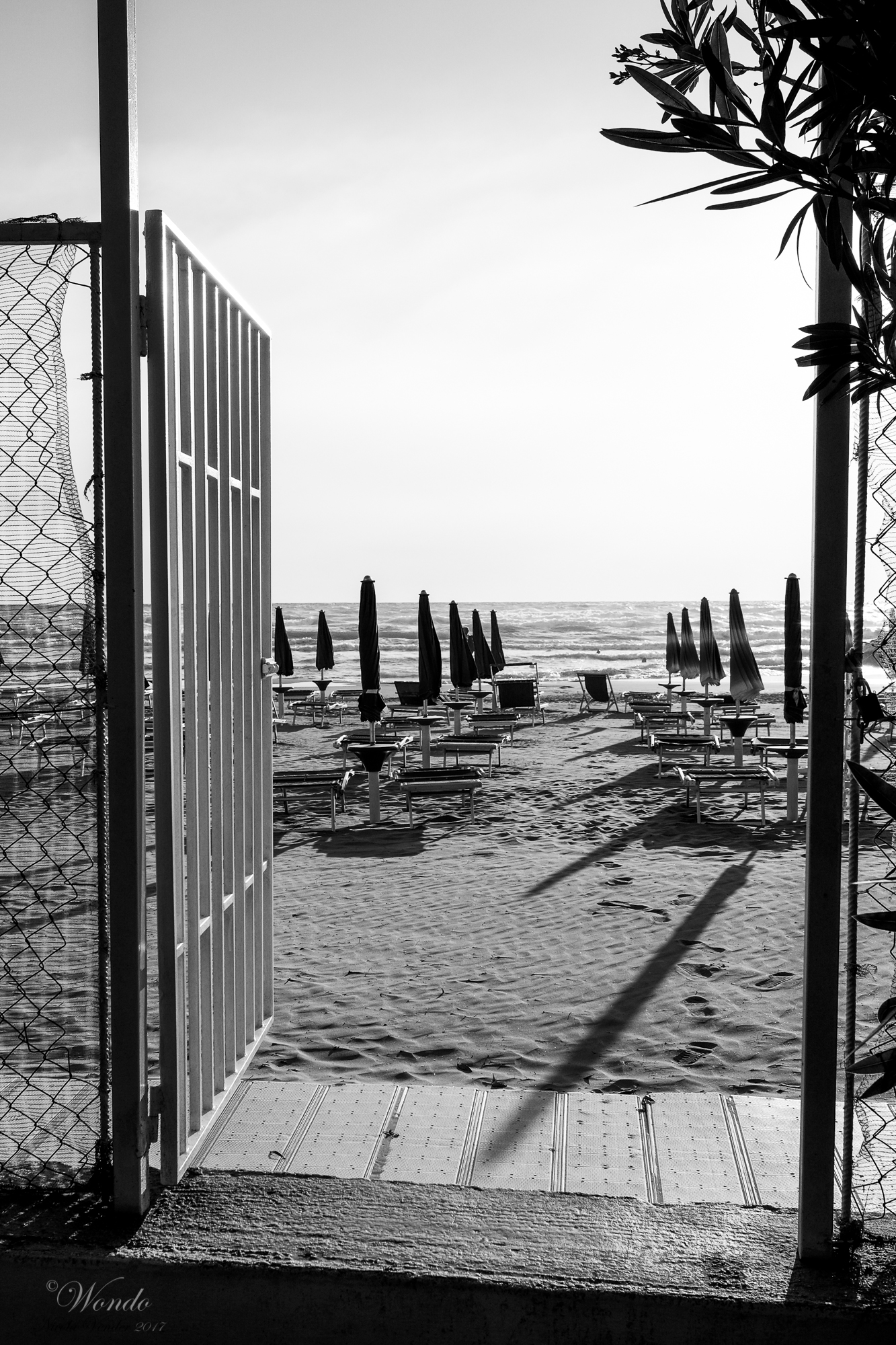 la porta verso il mare....