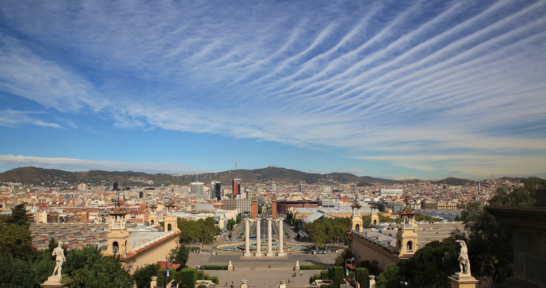 Barcelona from Montjuic