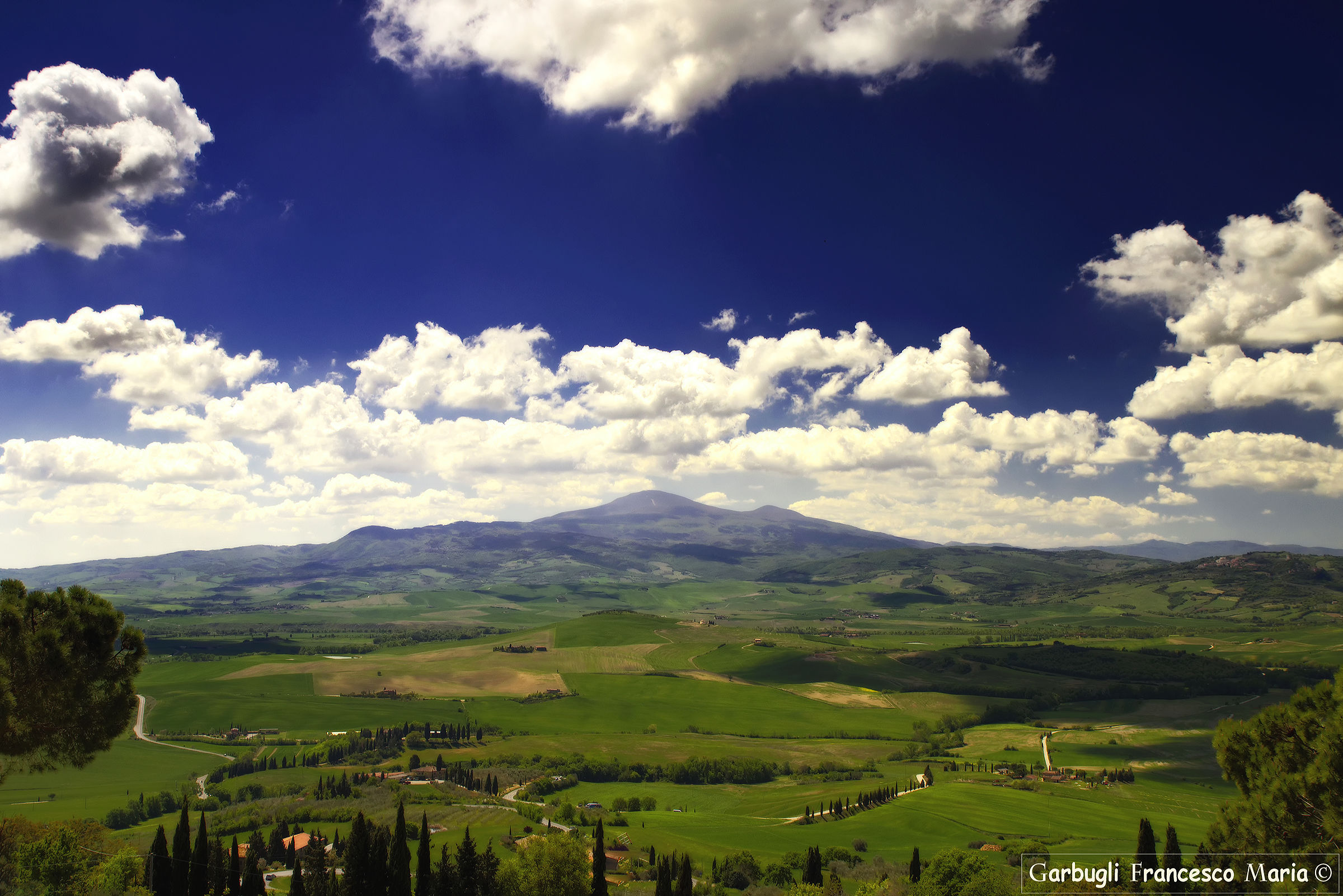 Val d'Orcia from Pienza