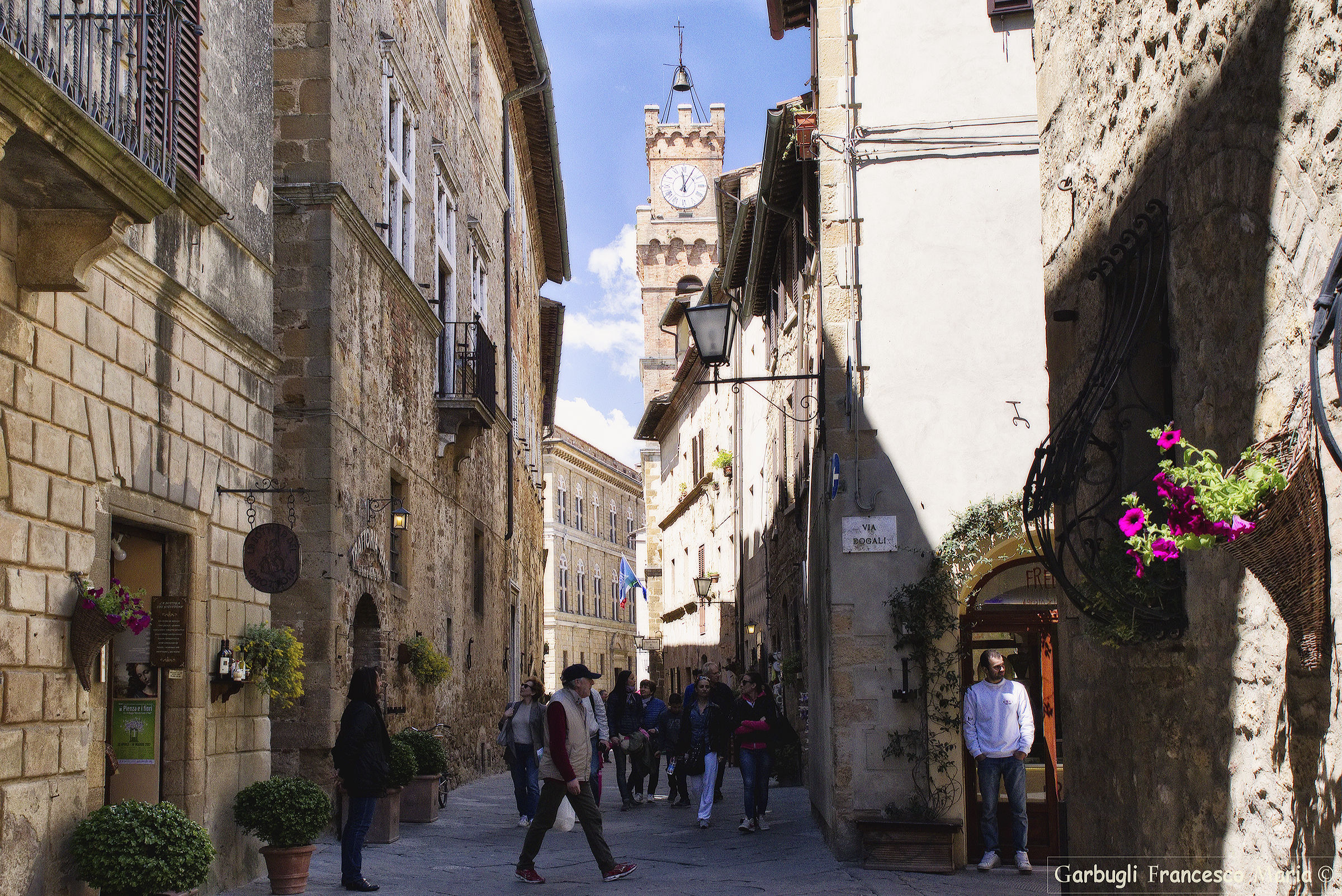 Per le vie di Pienza
