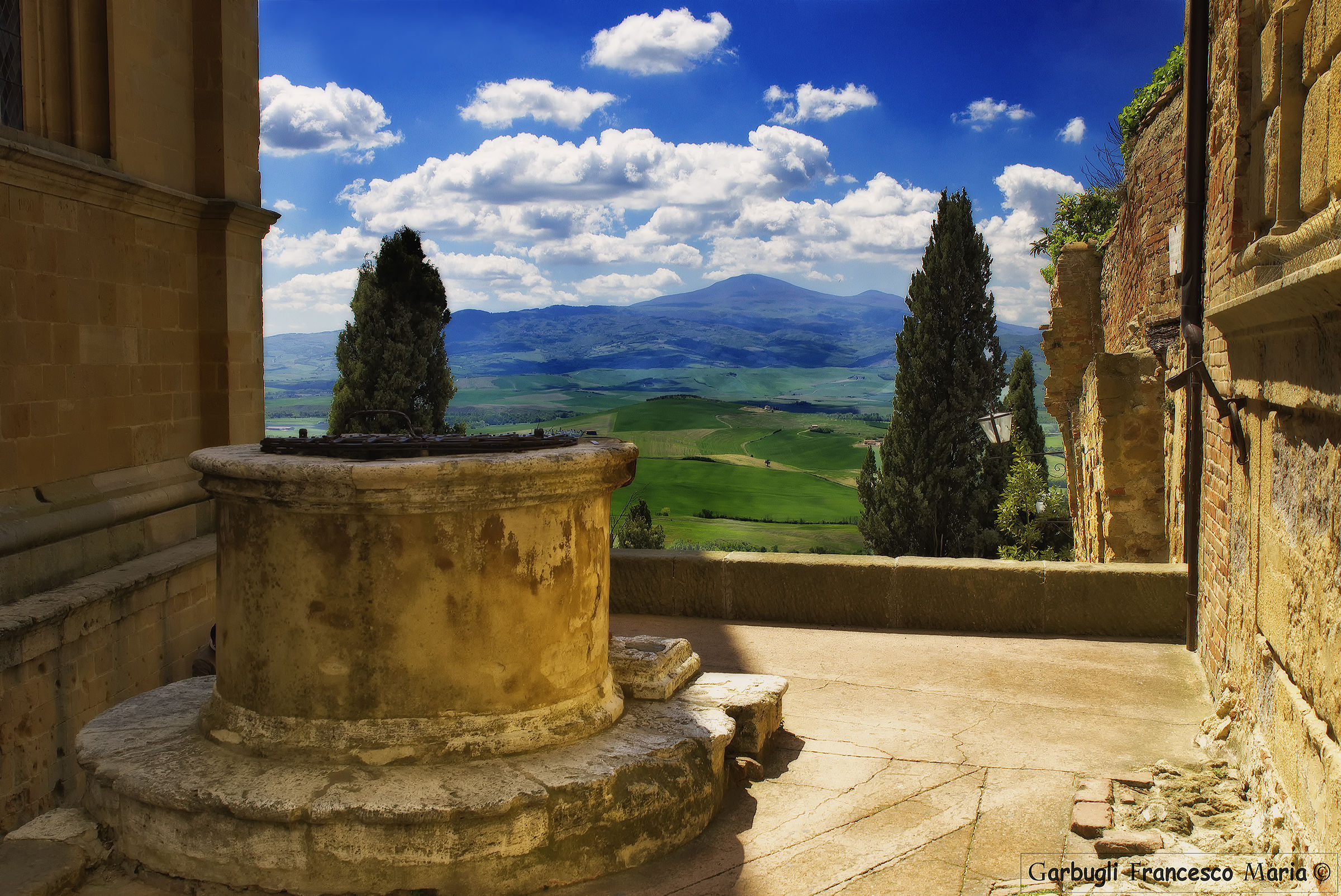 The Pienza belvedere