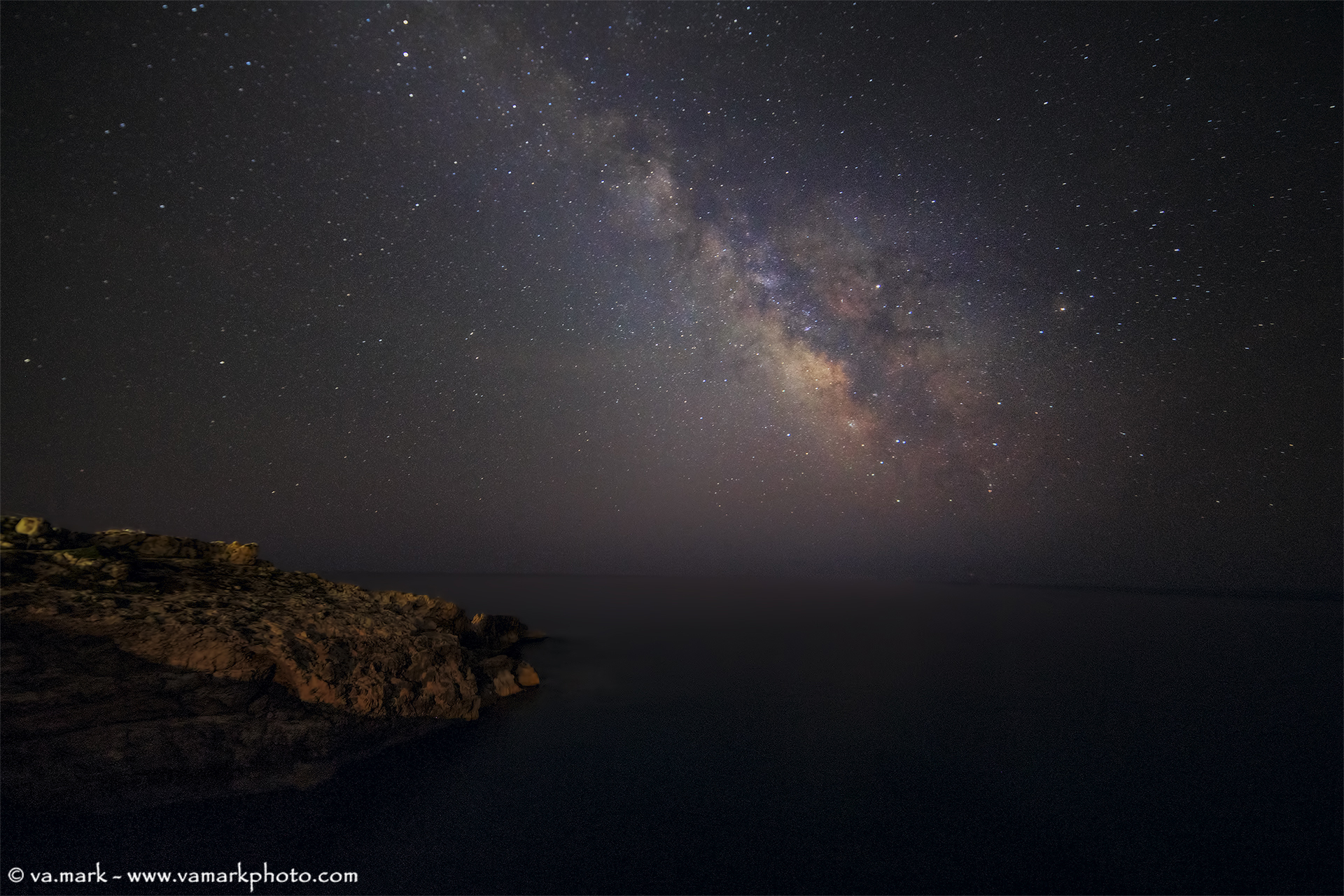 Milky Way from Punta Ristola