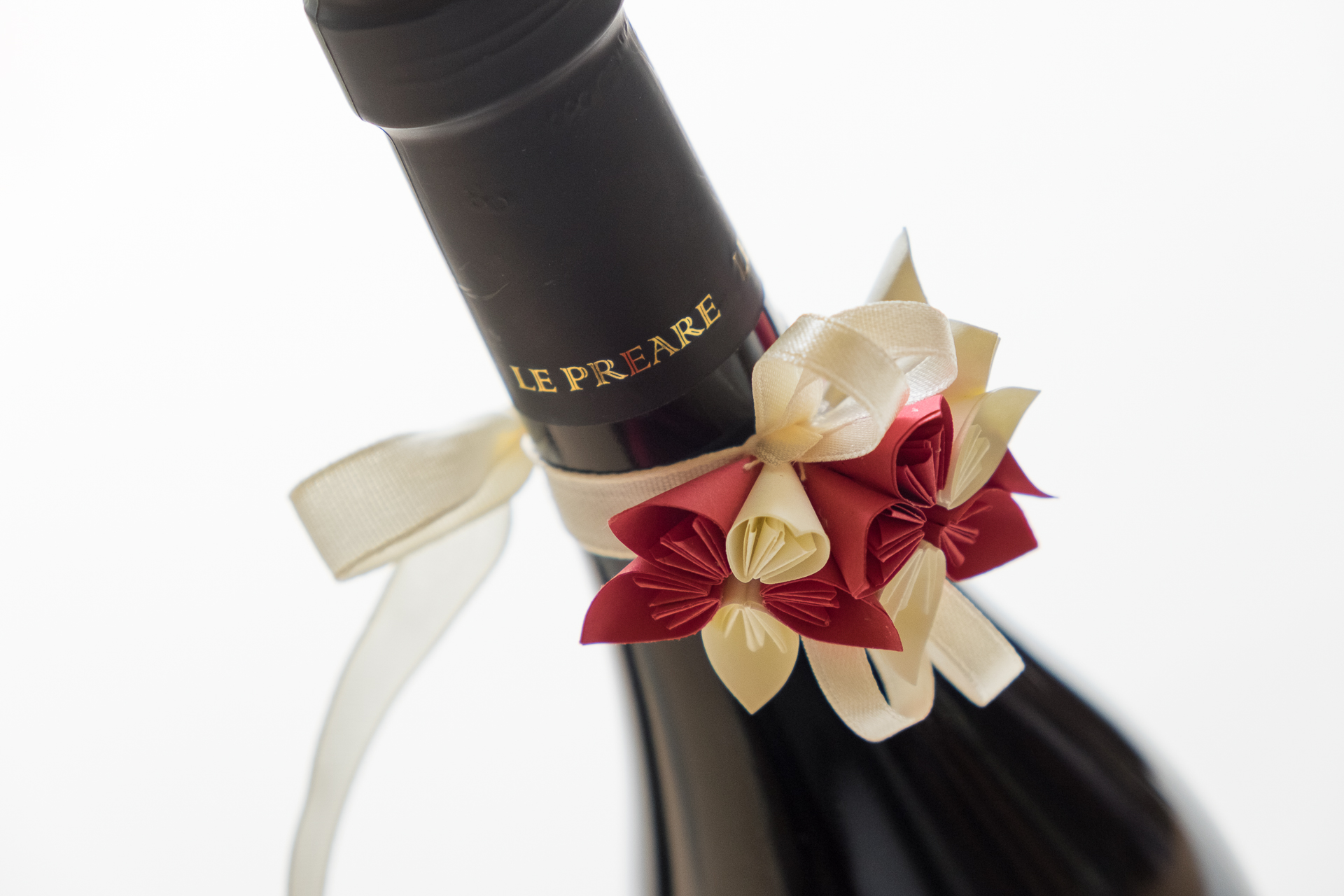 Decorate bottle neck