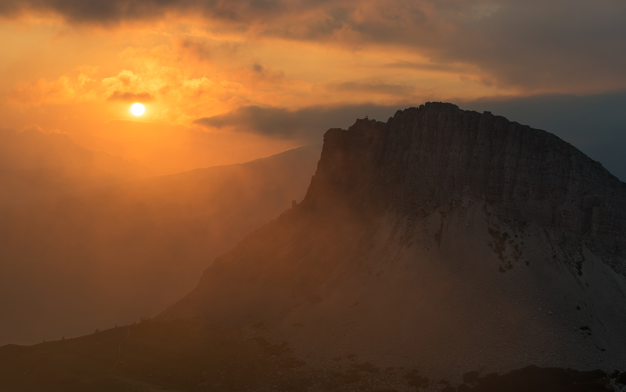 Il Castellaz tra le nuvole