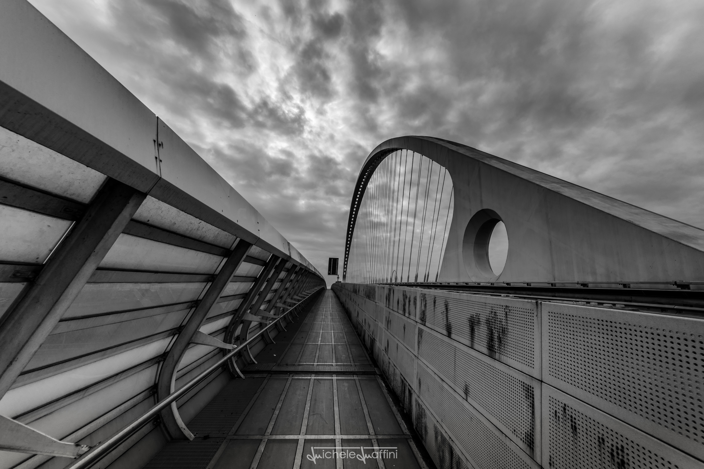 Reggio Emilia - Ponte realizzato da Santiago Calatrava