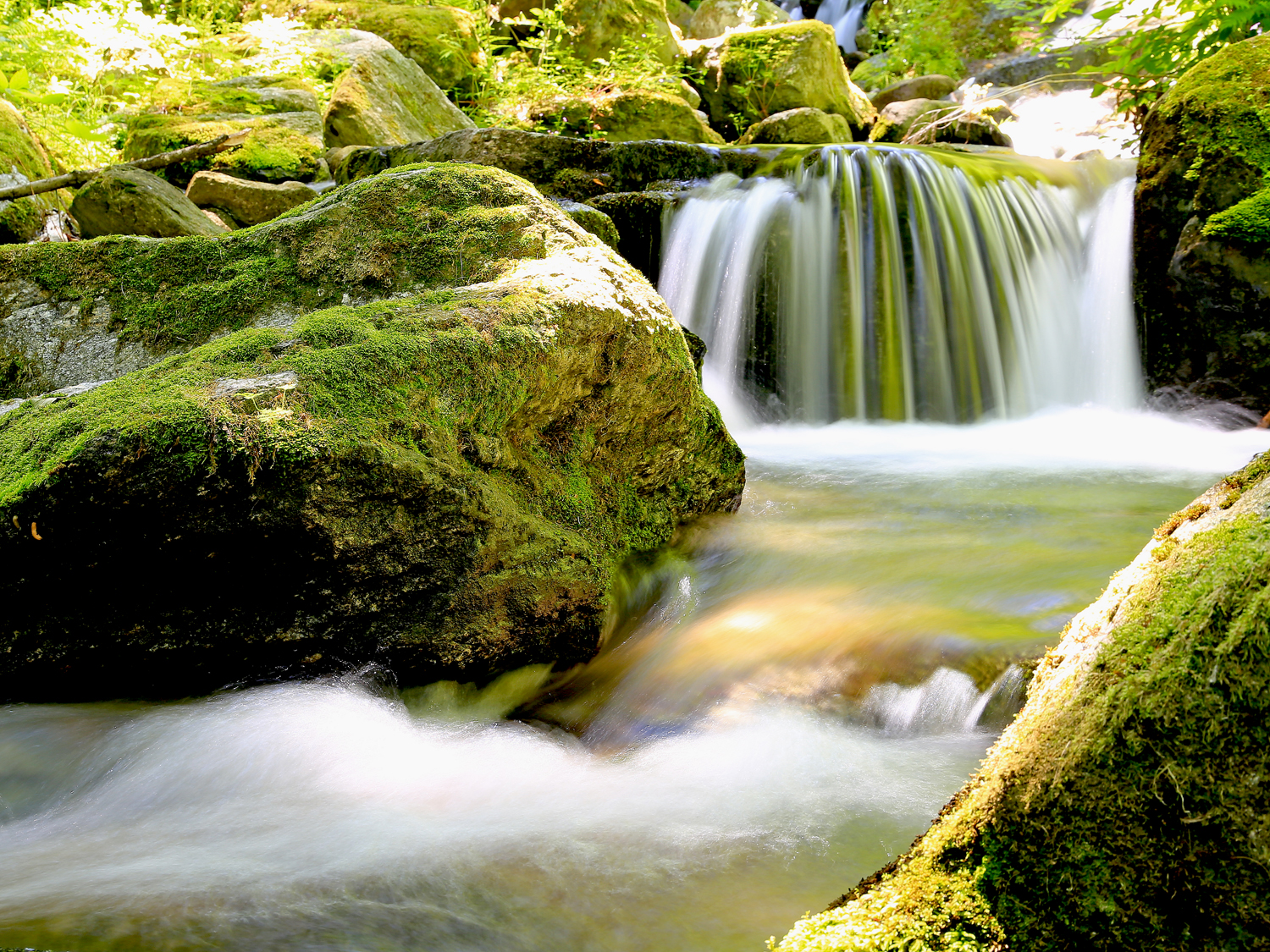 Clear fresh and sweet waters ...