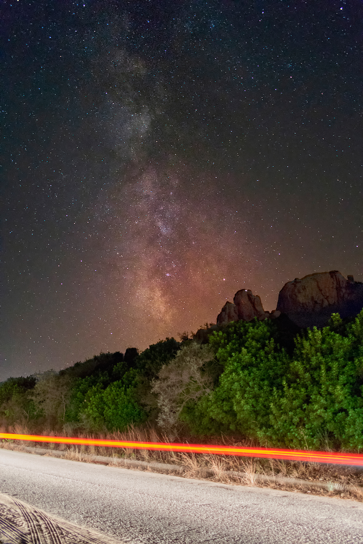 Milky Way above Ogliastra