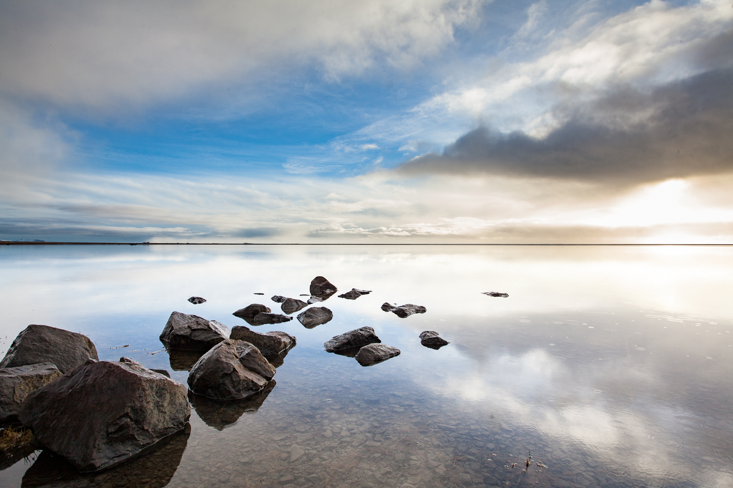 Lagoon in Iceland