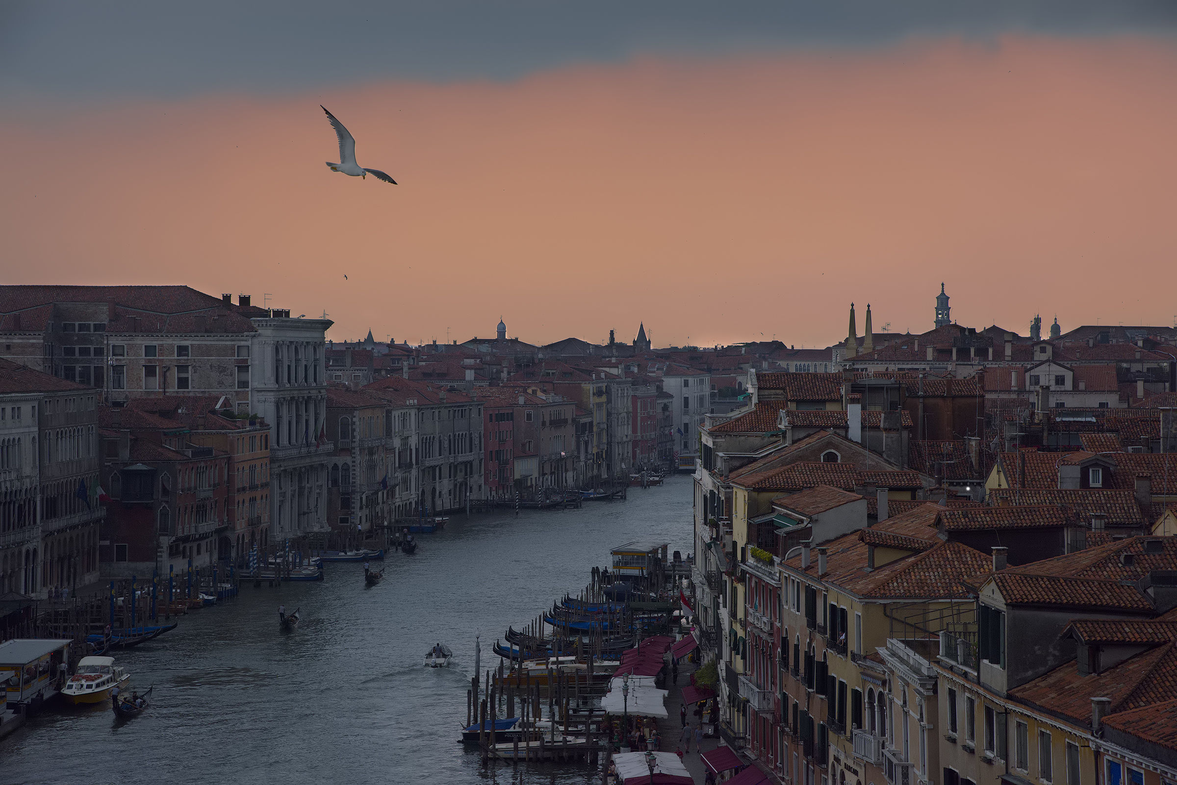 Temporale sul canale