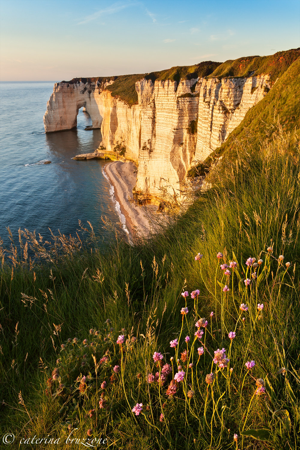 Aval cliff of Etretat