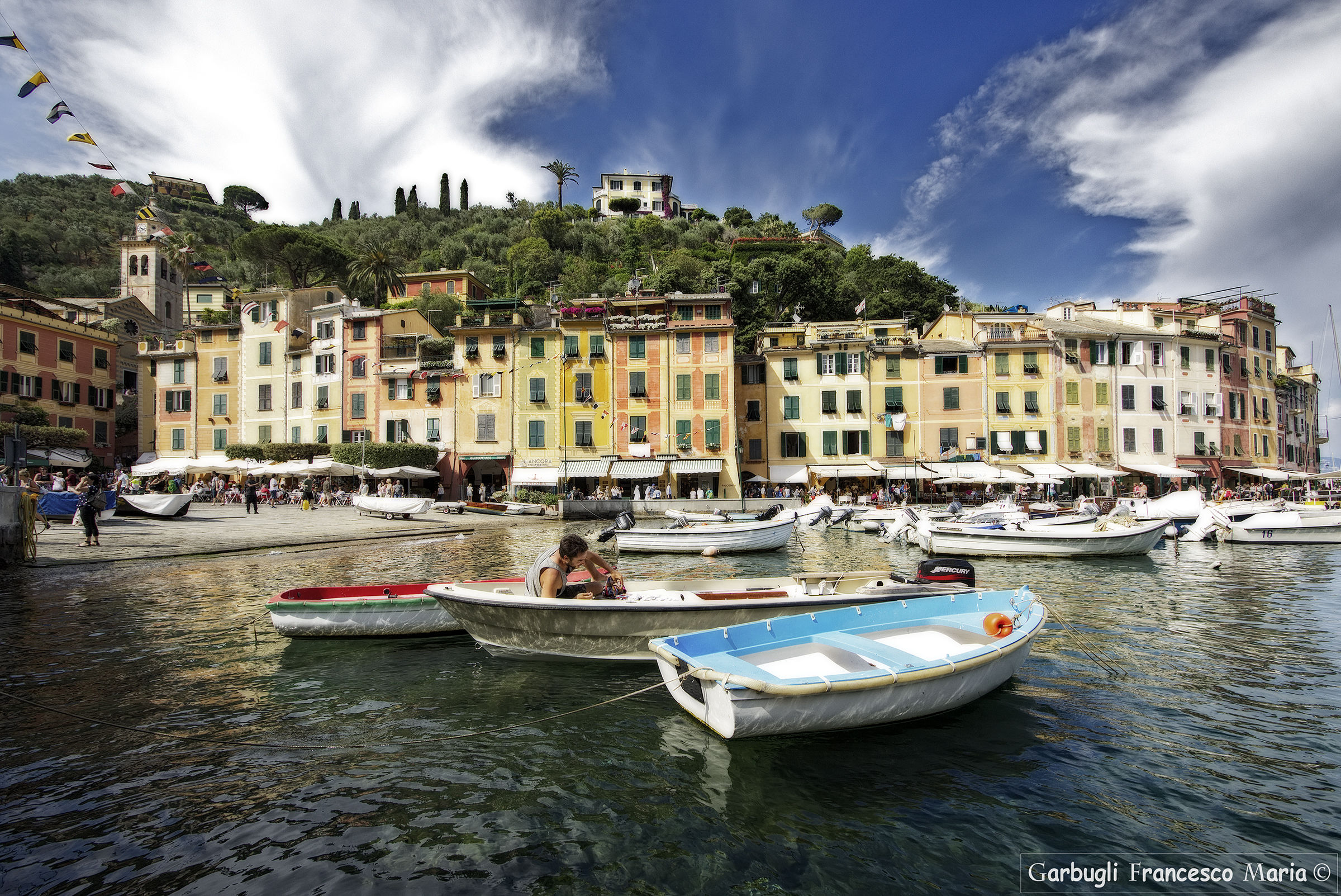 Il riposo del pescatore a Portofino