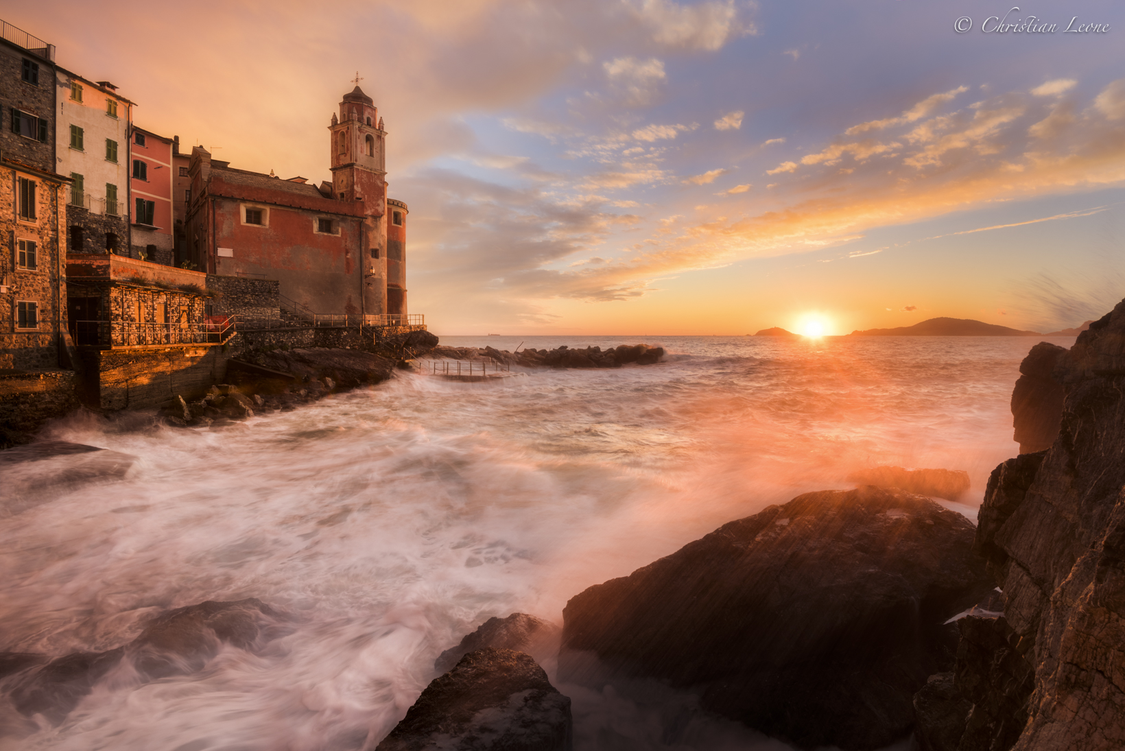 Tellaro the perfect sunset