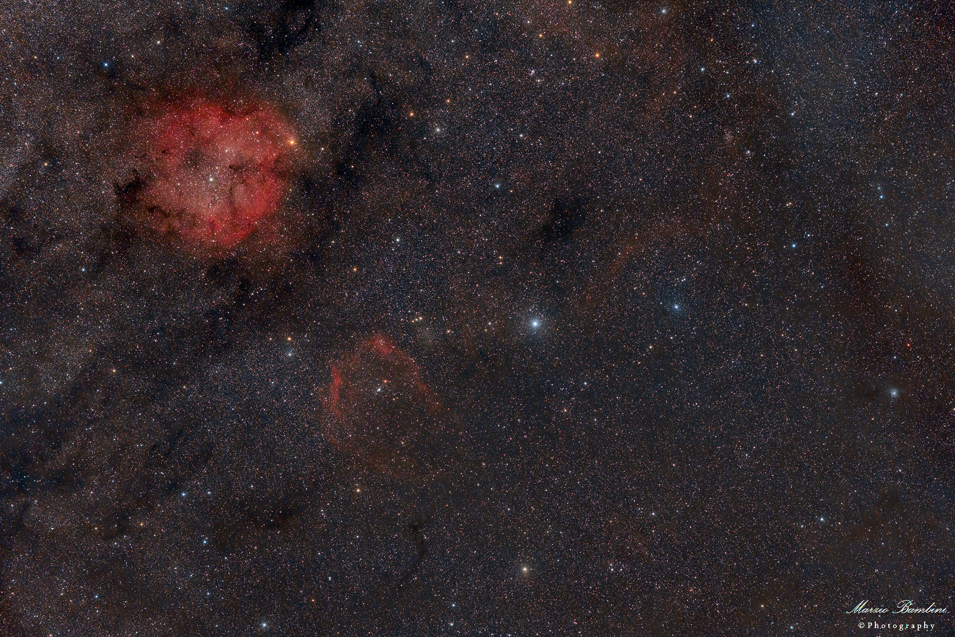 From IC 1396 Elephant's Trunk to NGC 7023 Iris Nebula