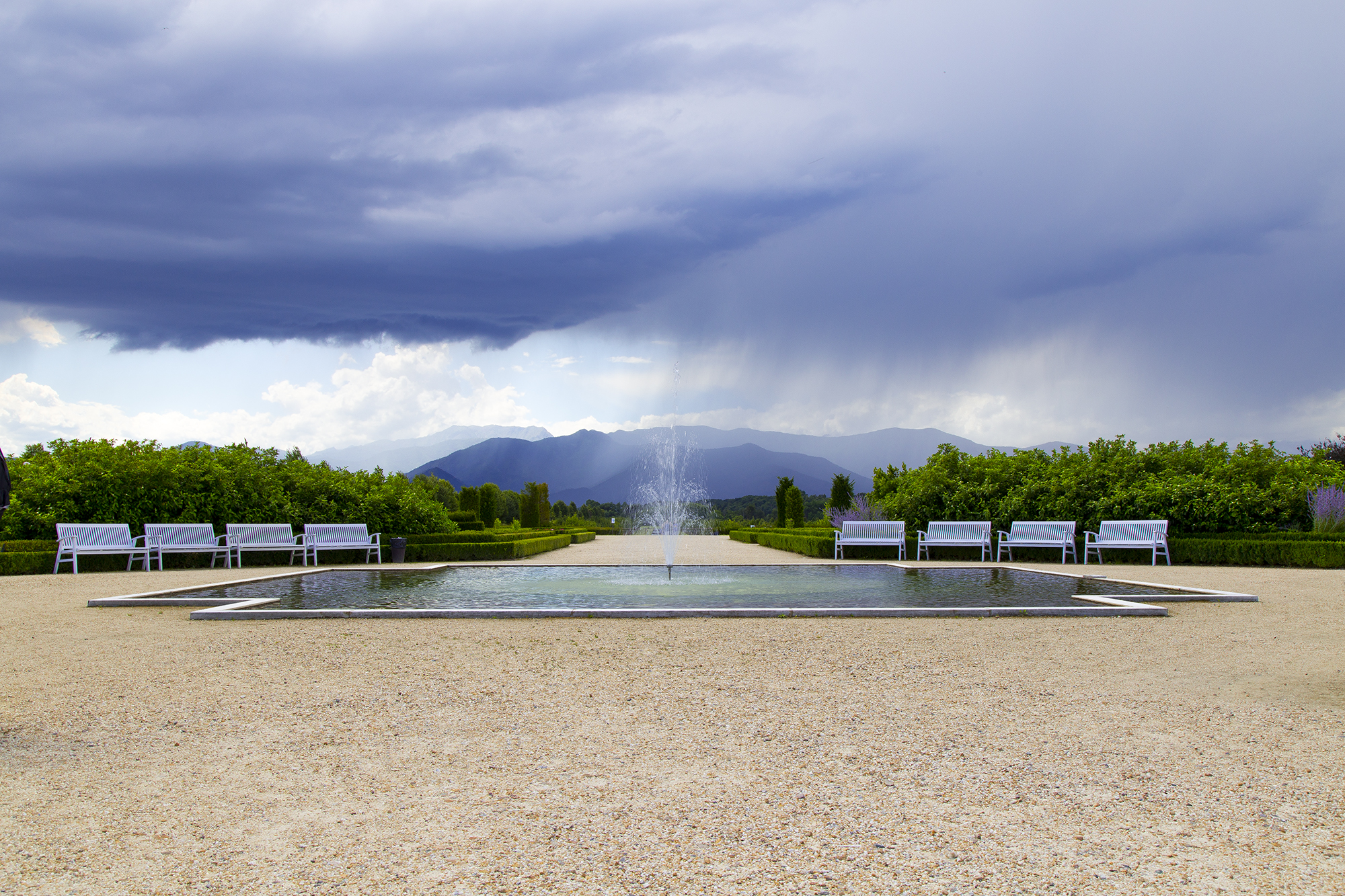 Fountain in the gardens of Venaria - 2
