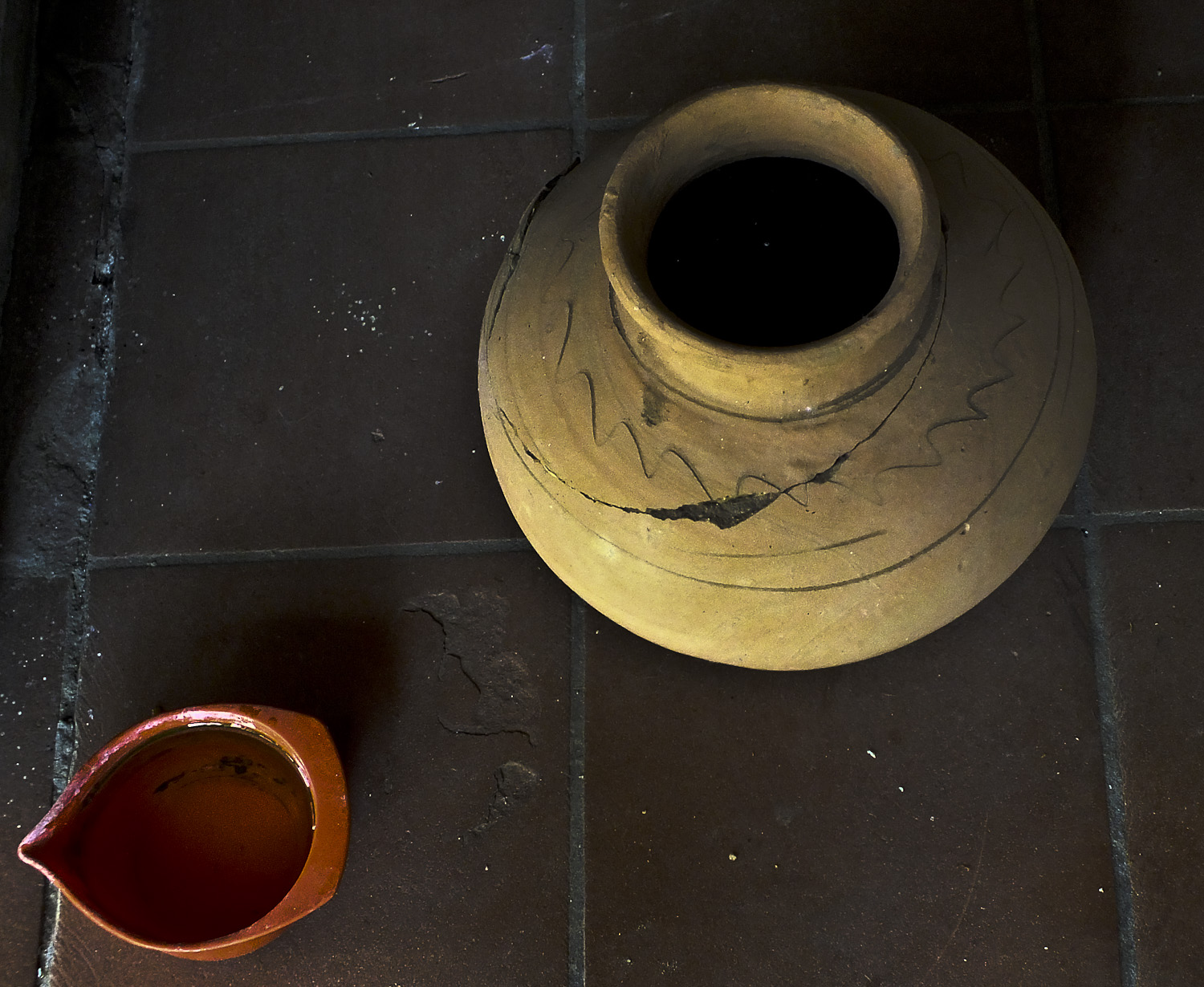 anfora egizia con pizzochera