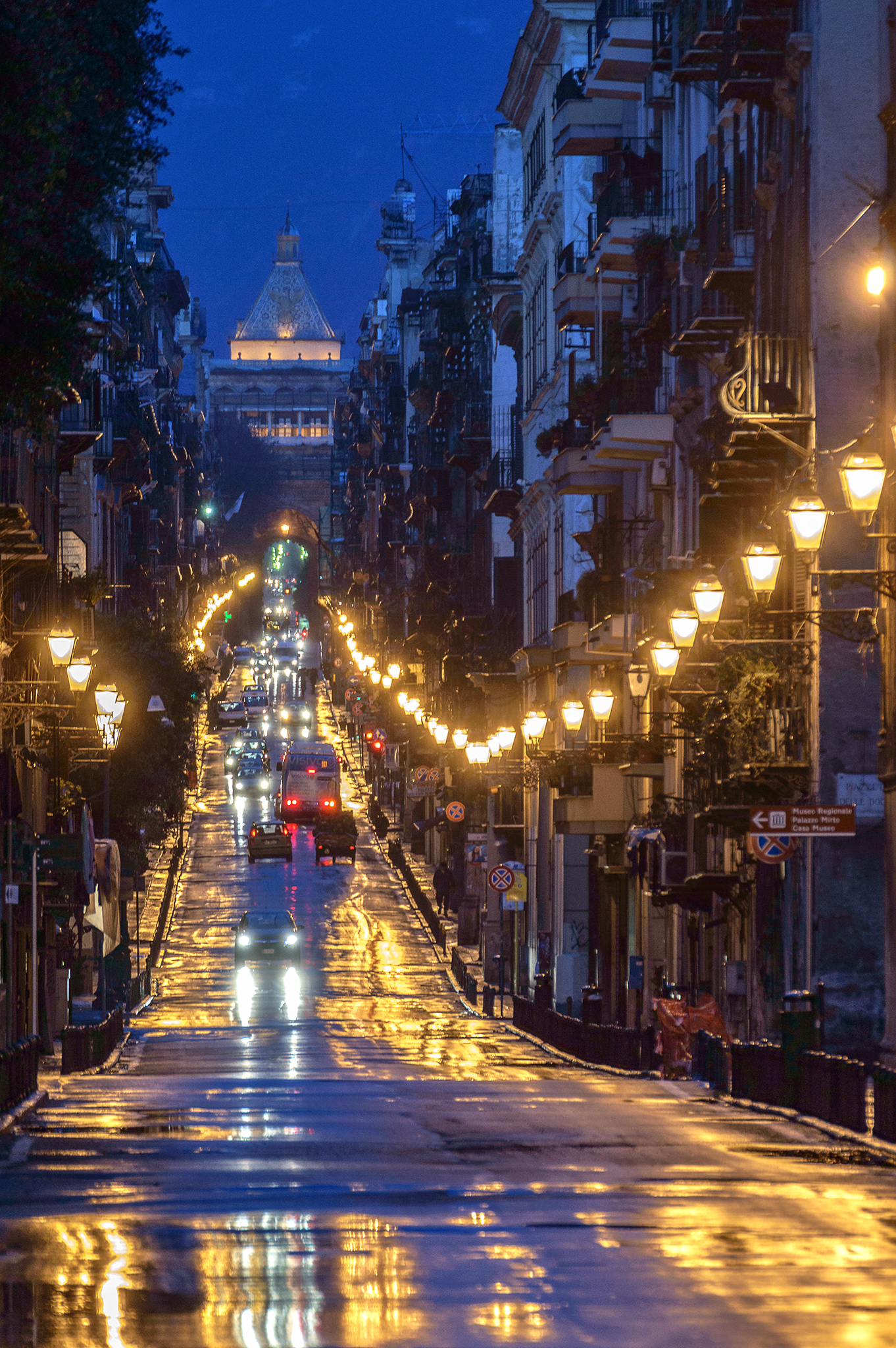 "Cassaro" is the oldest street in Palermo