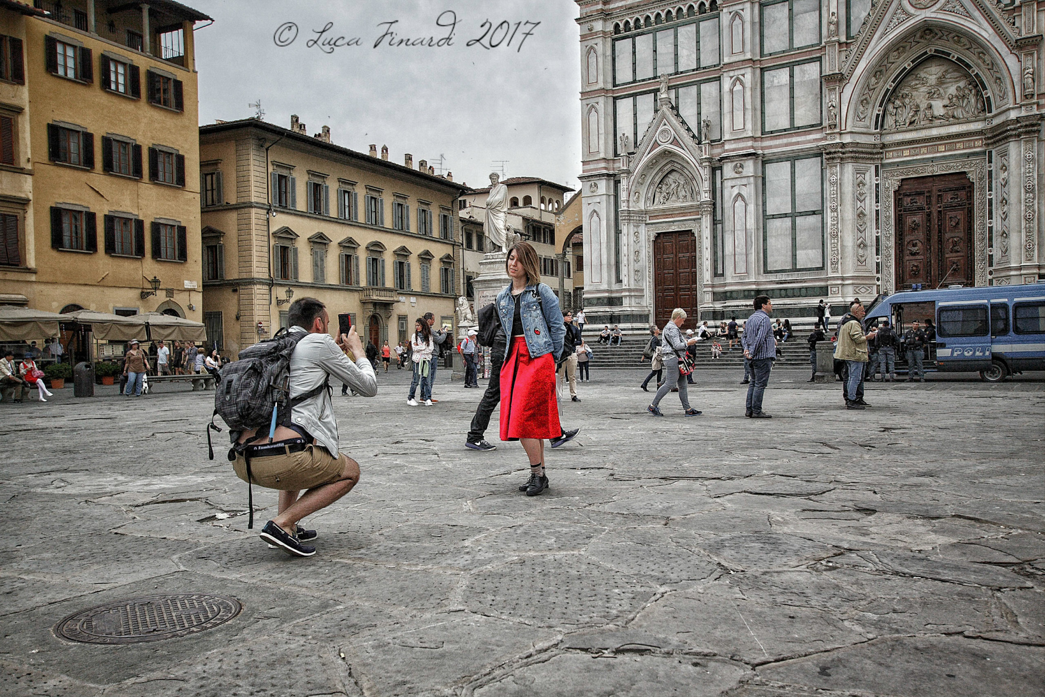 Waiting for the shot