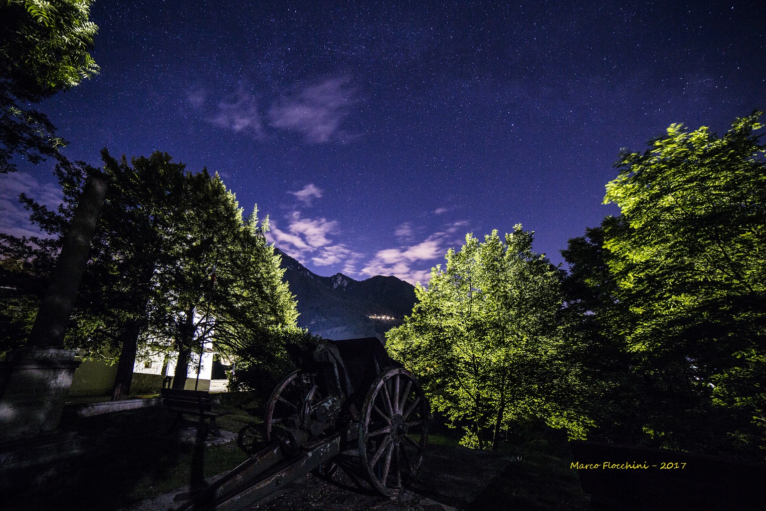 The cannon and the stars