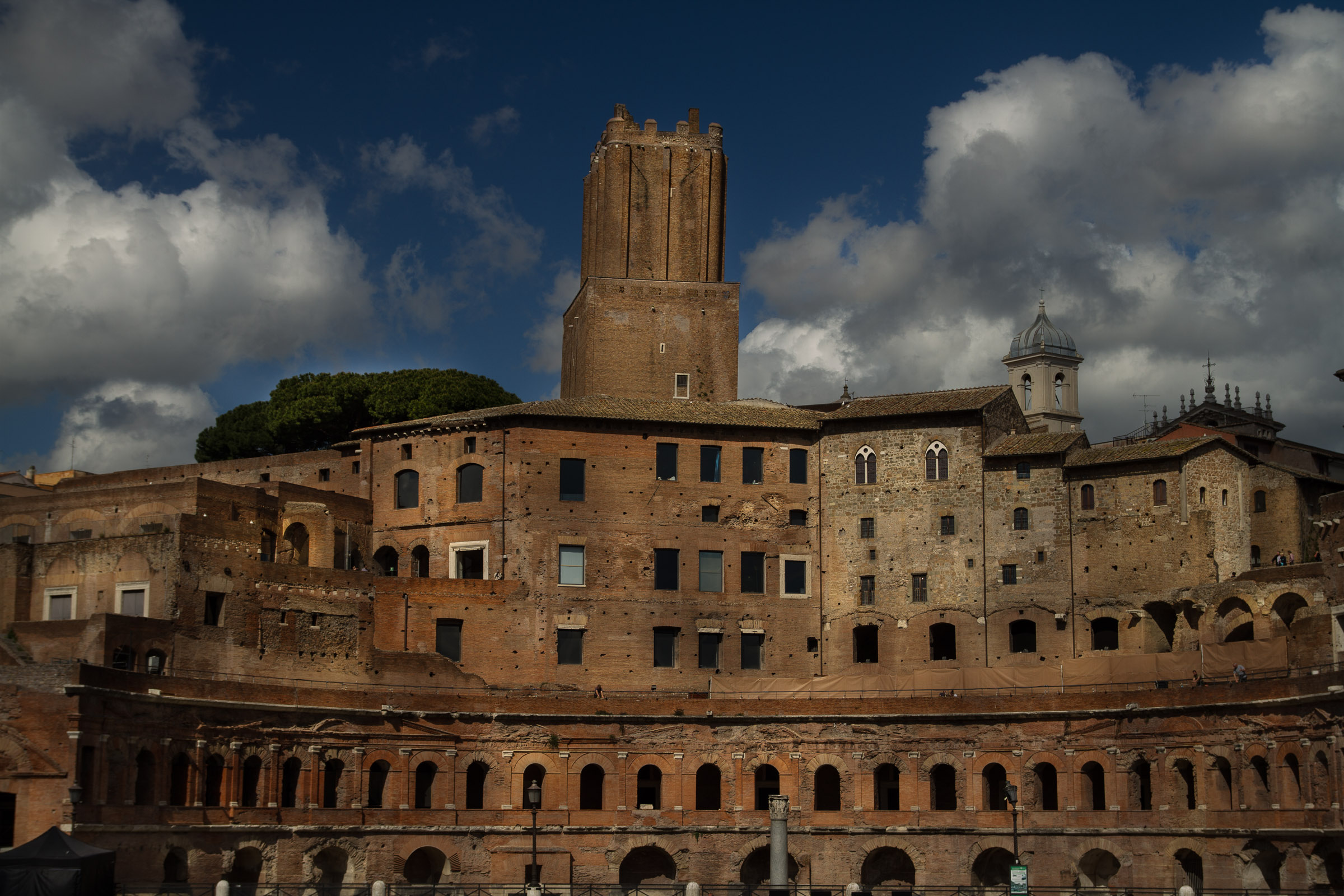Rome - View of Trajan's markets