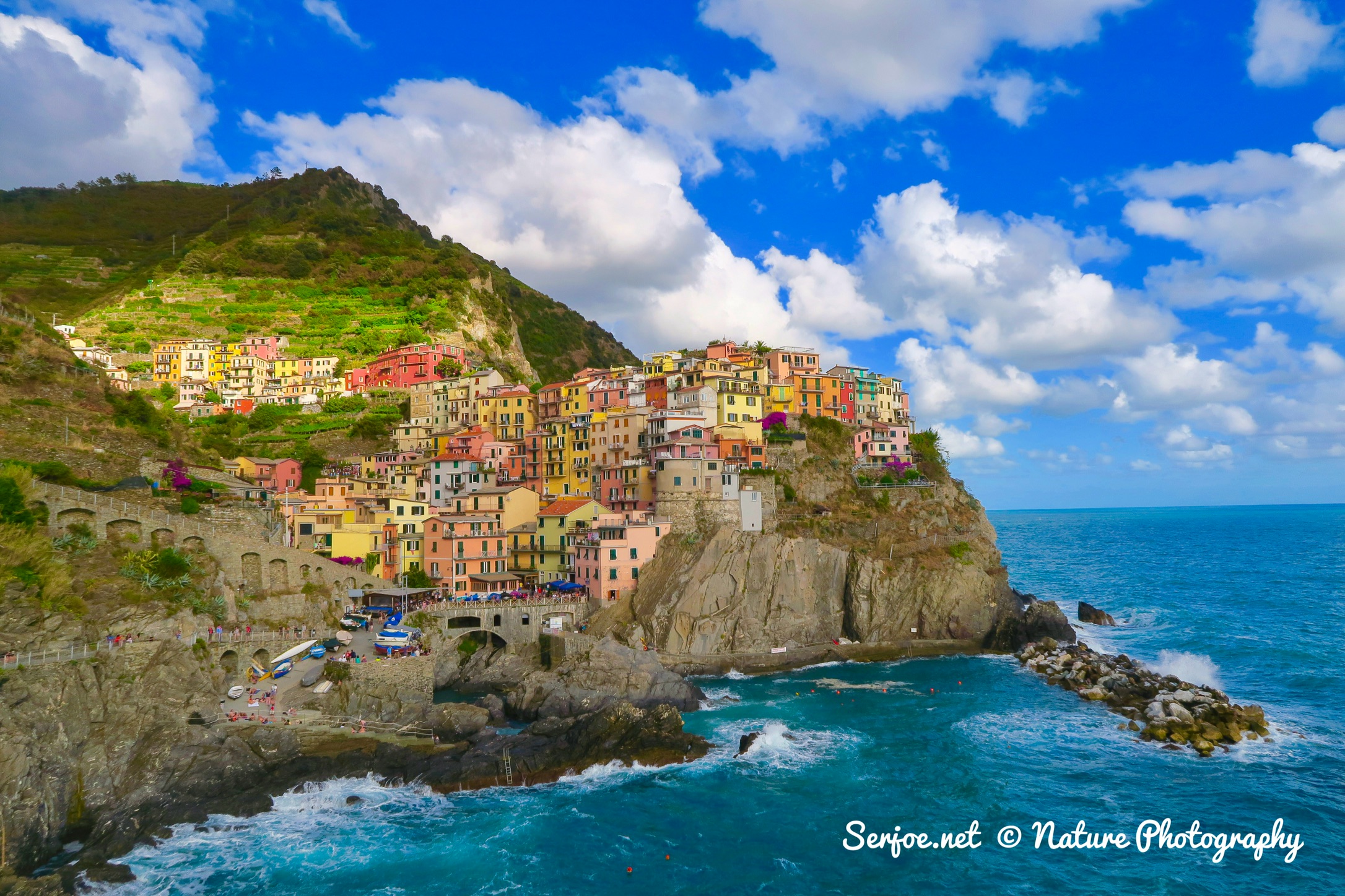 Painted Manarola