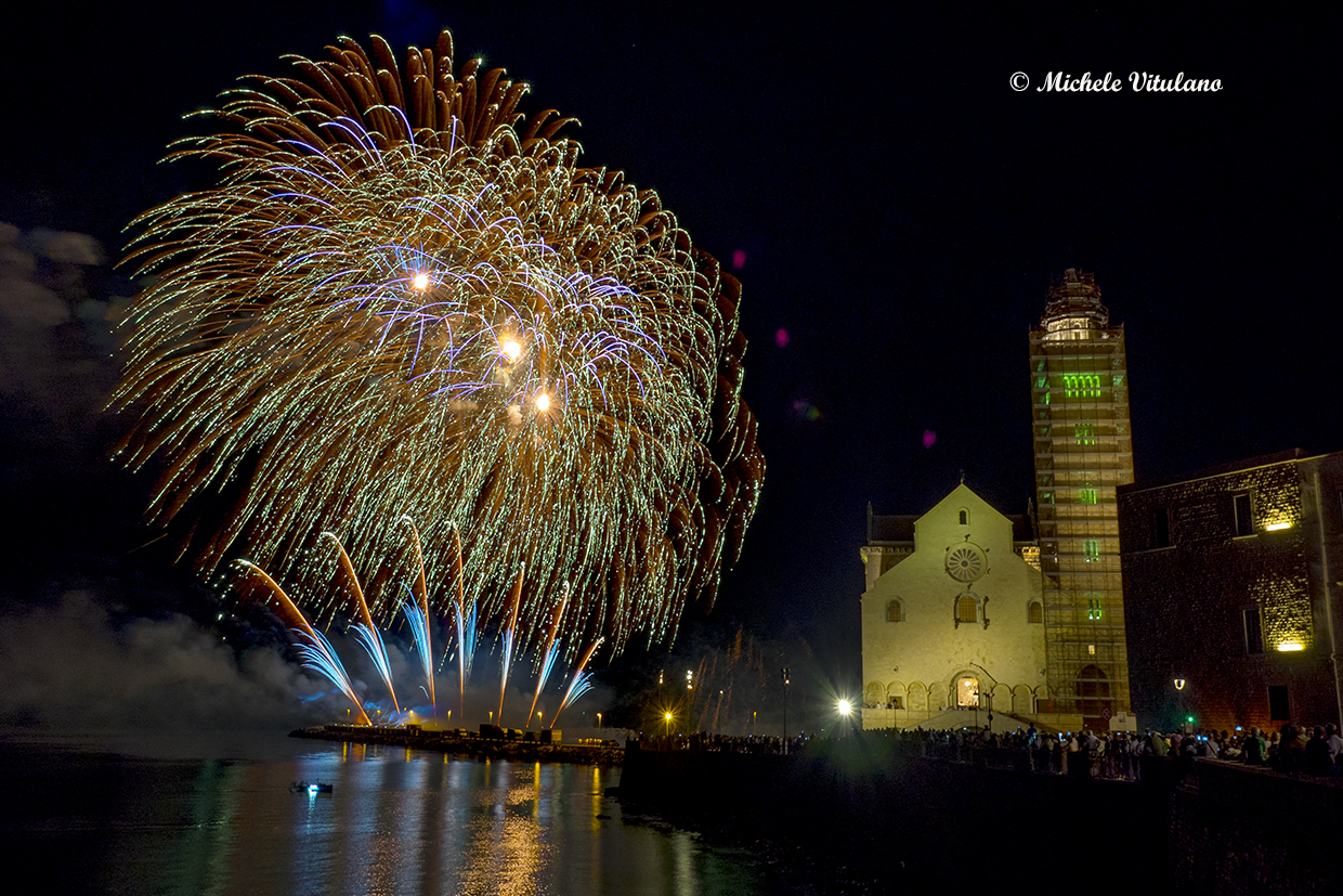 Fuochi d'artificio. Trani 2017