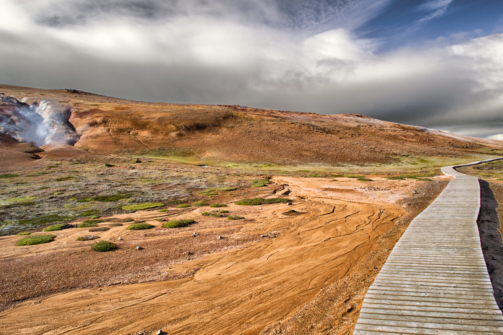 walk on Mount Krafla