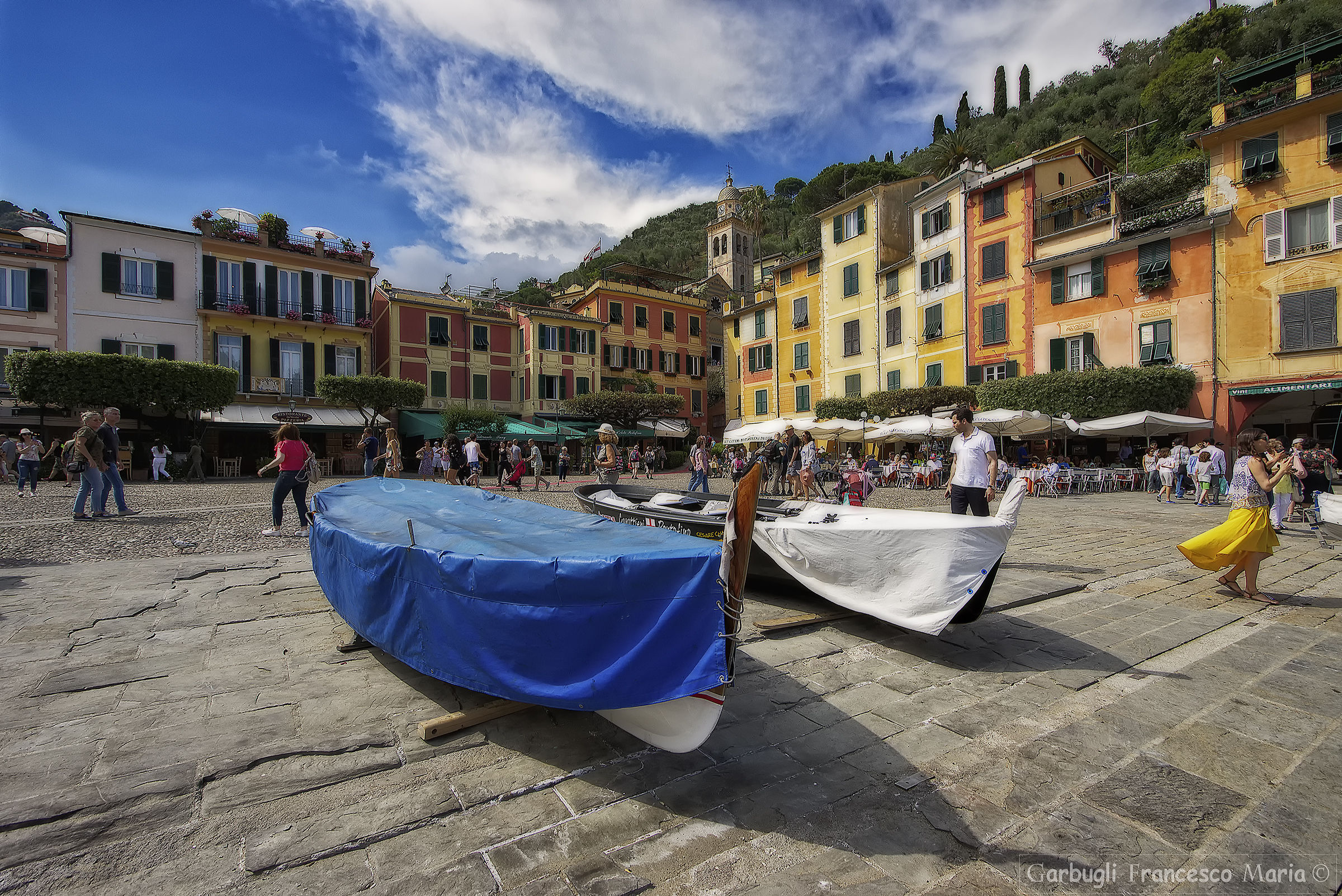 Due Bellezze...... in piazzetta a Portofino