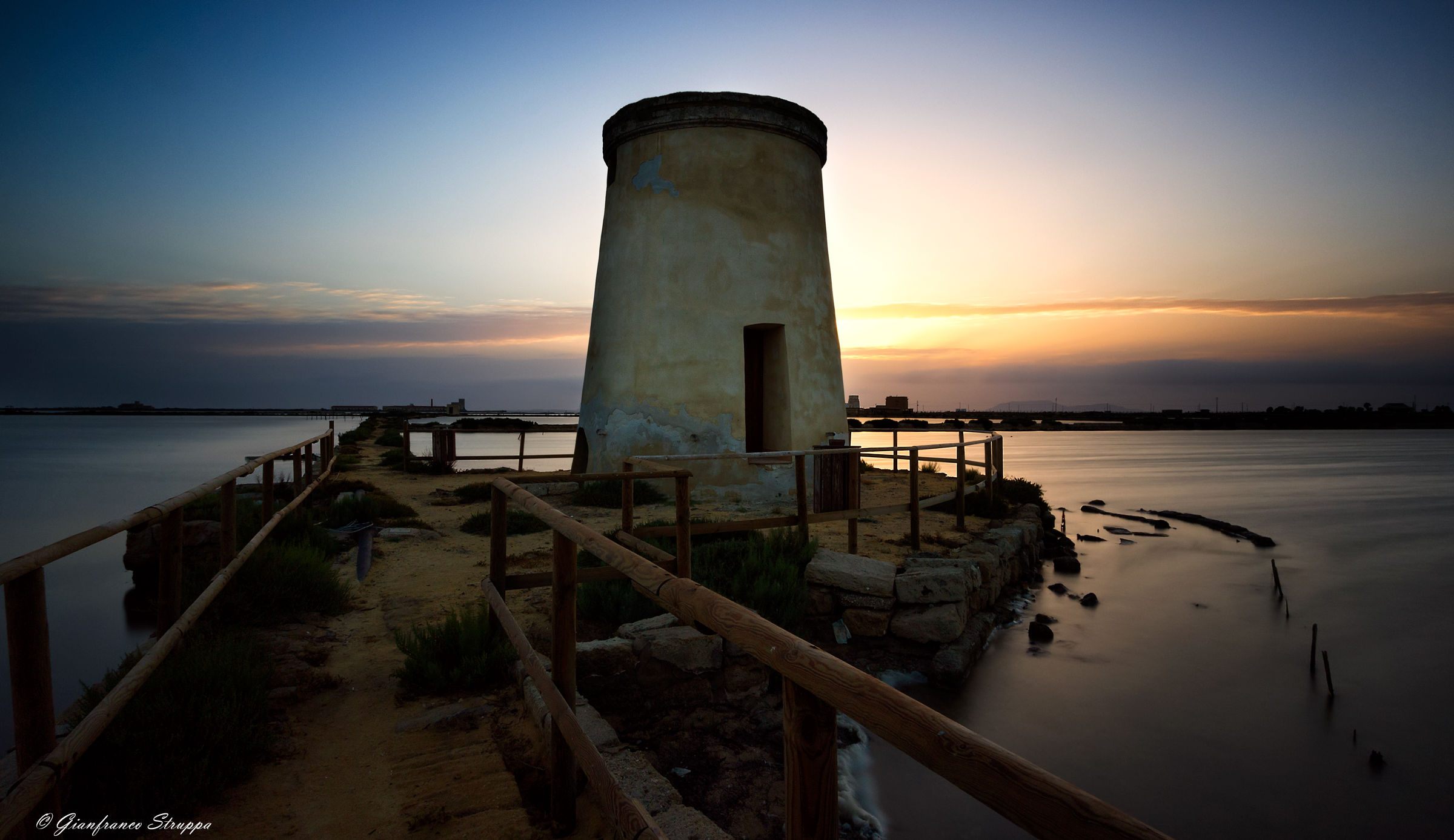 A partially restored mill