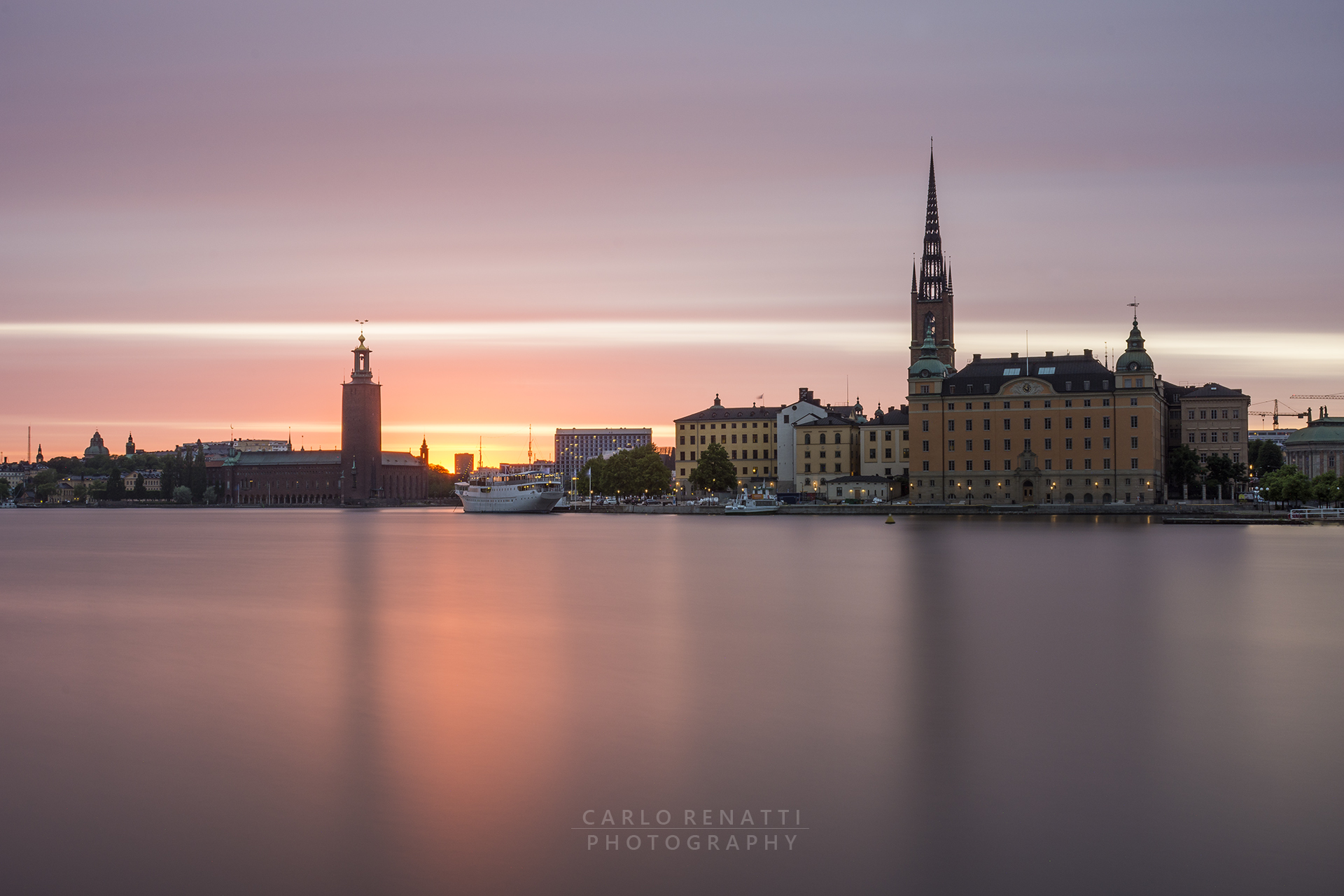 Municipio e chiesa di Riddarholmen, Stoccolma