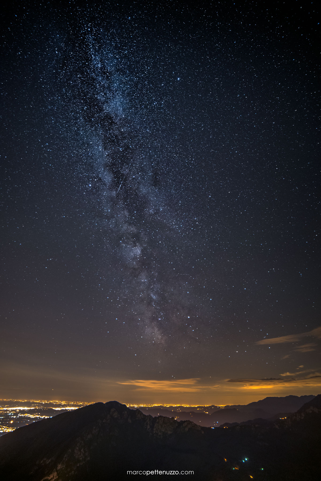 Milky Way, Monte Cengio June 30, 2017