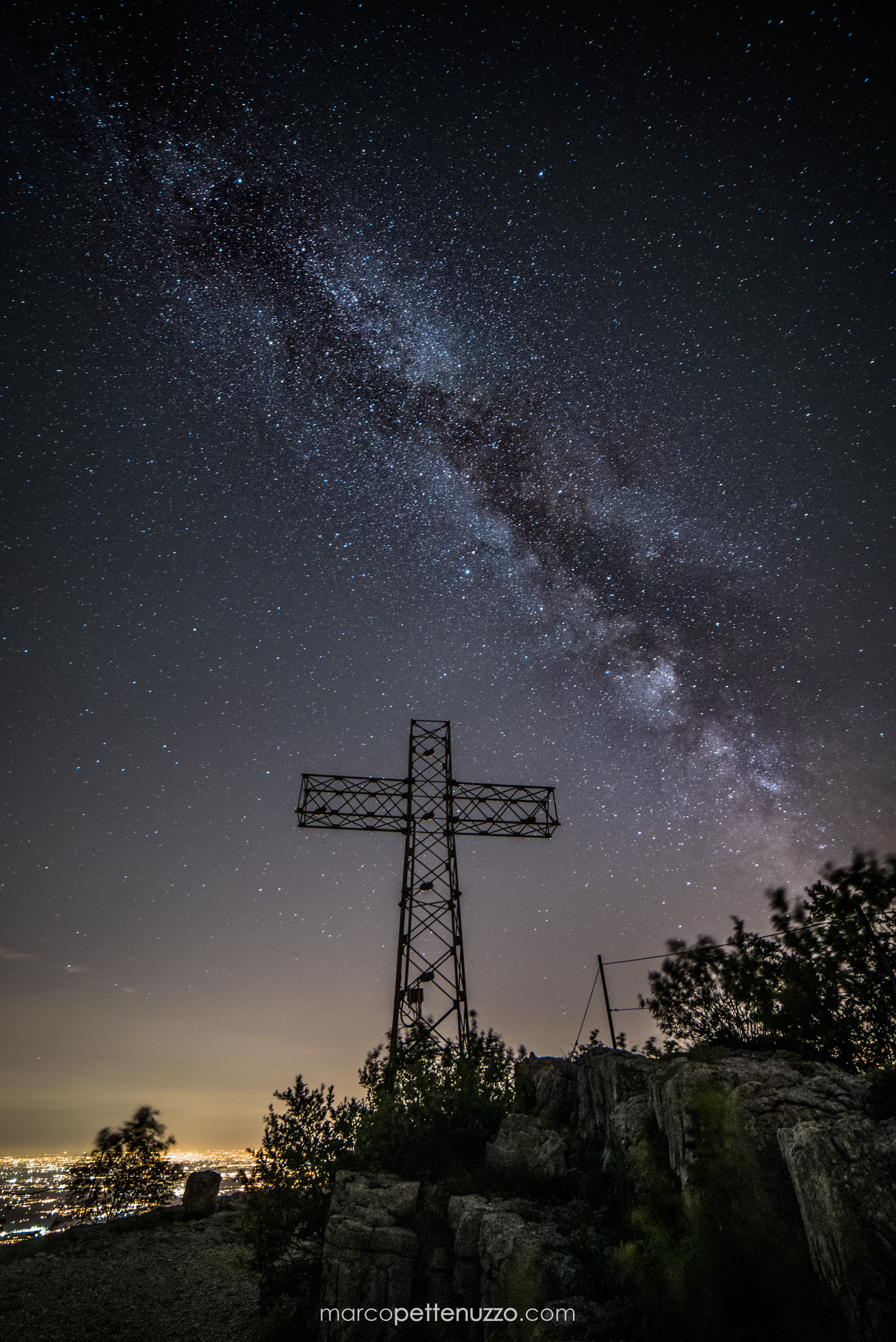 Milky Way, Monte Cengio June 30, 2017