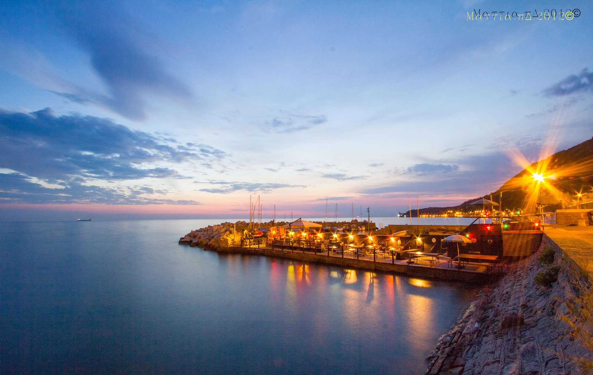 Un porticciolo di Trieste