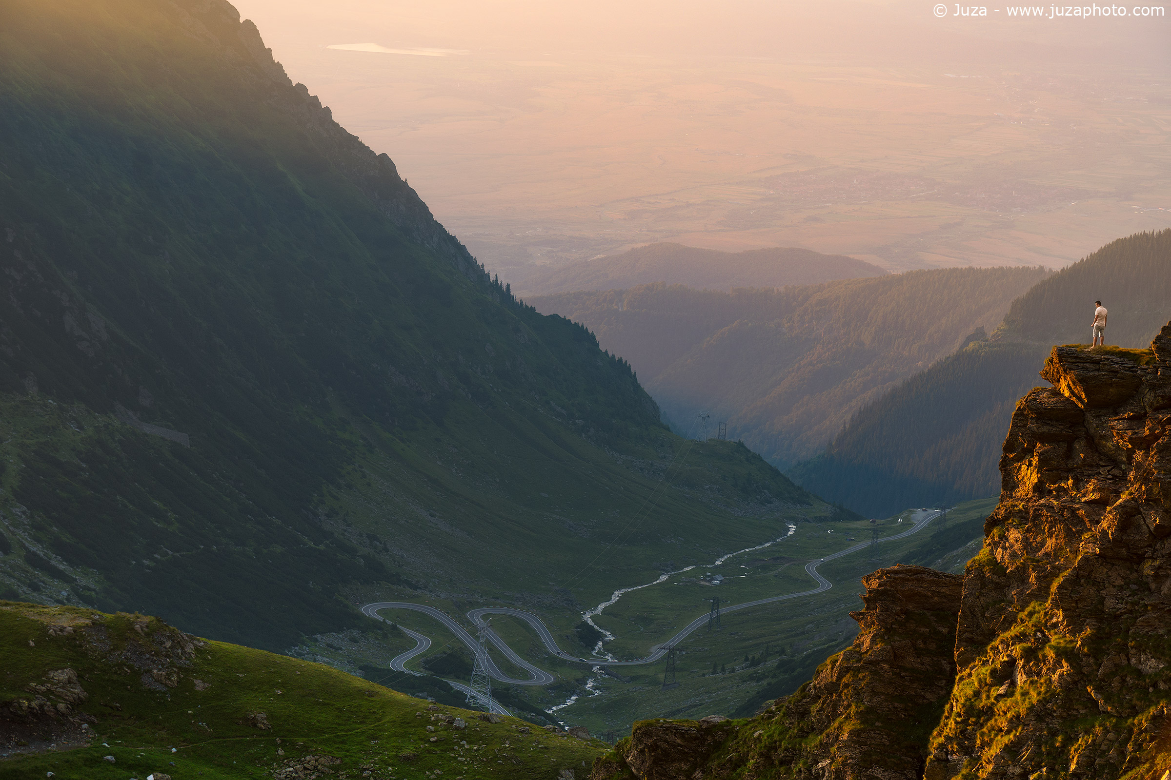 Guardando la Transfagarasan