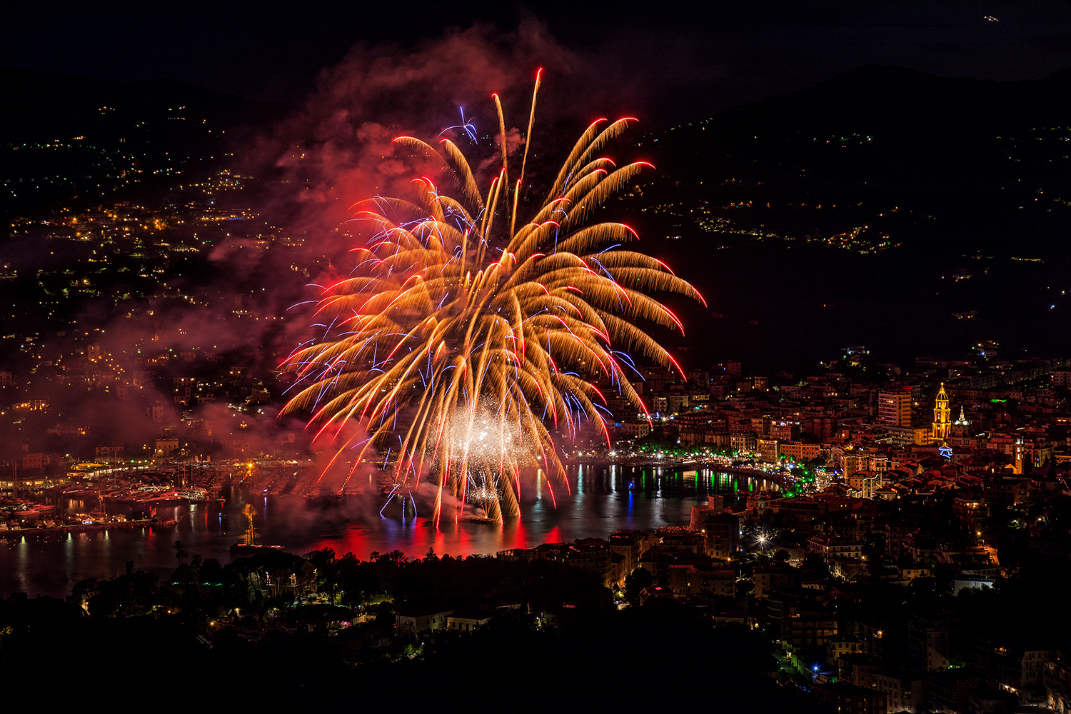 Nel centro della baia