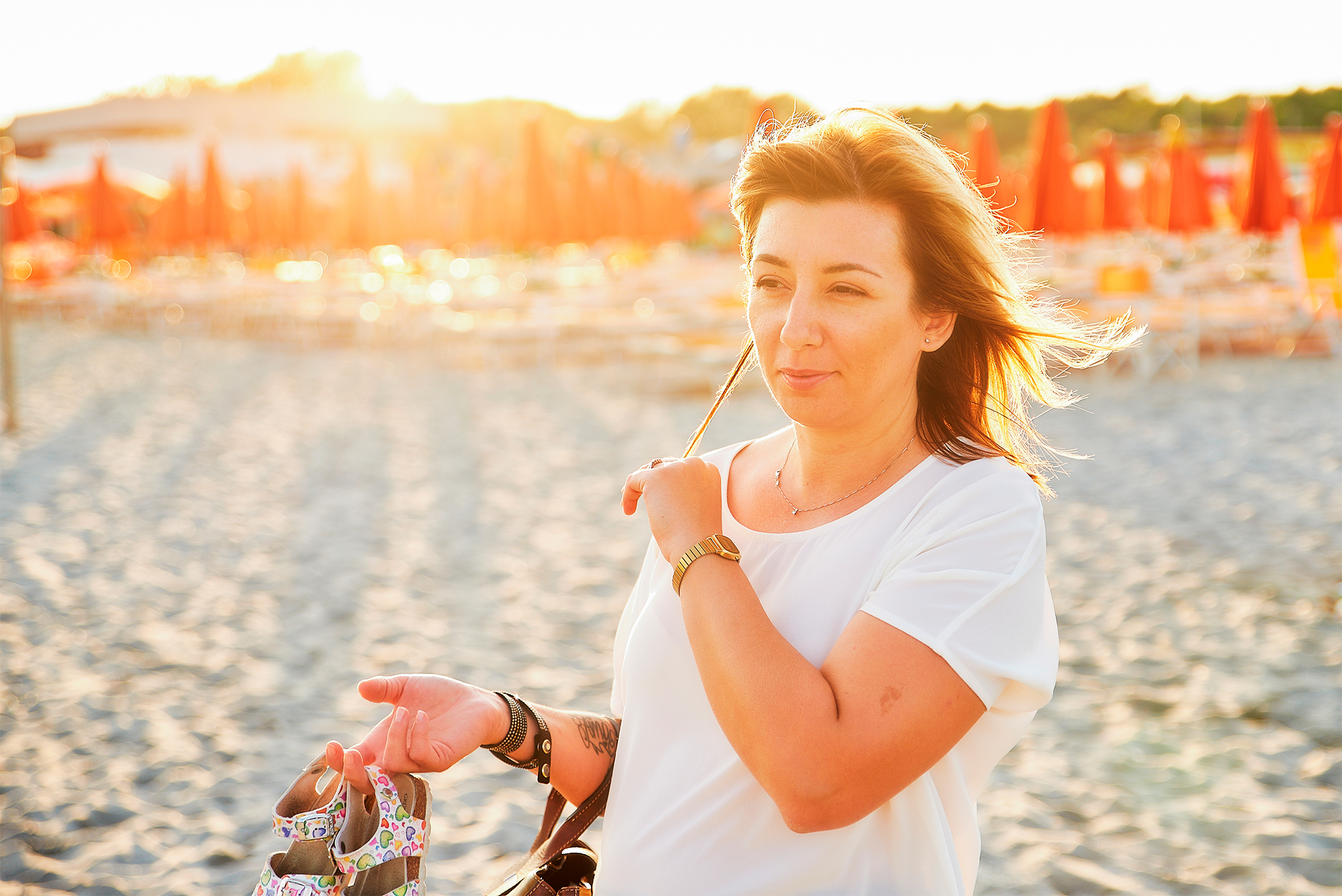 One afternoon at the sea