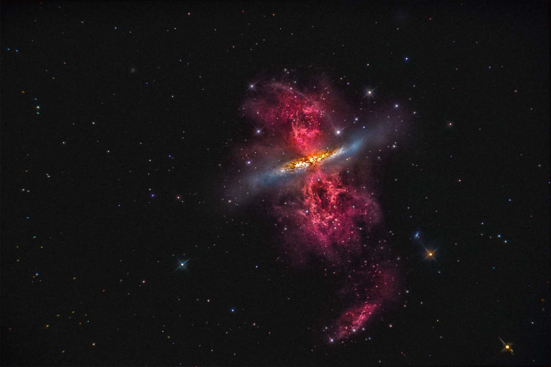 M82 - H-alpha cloud