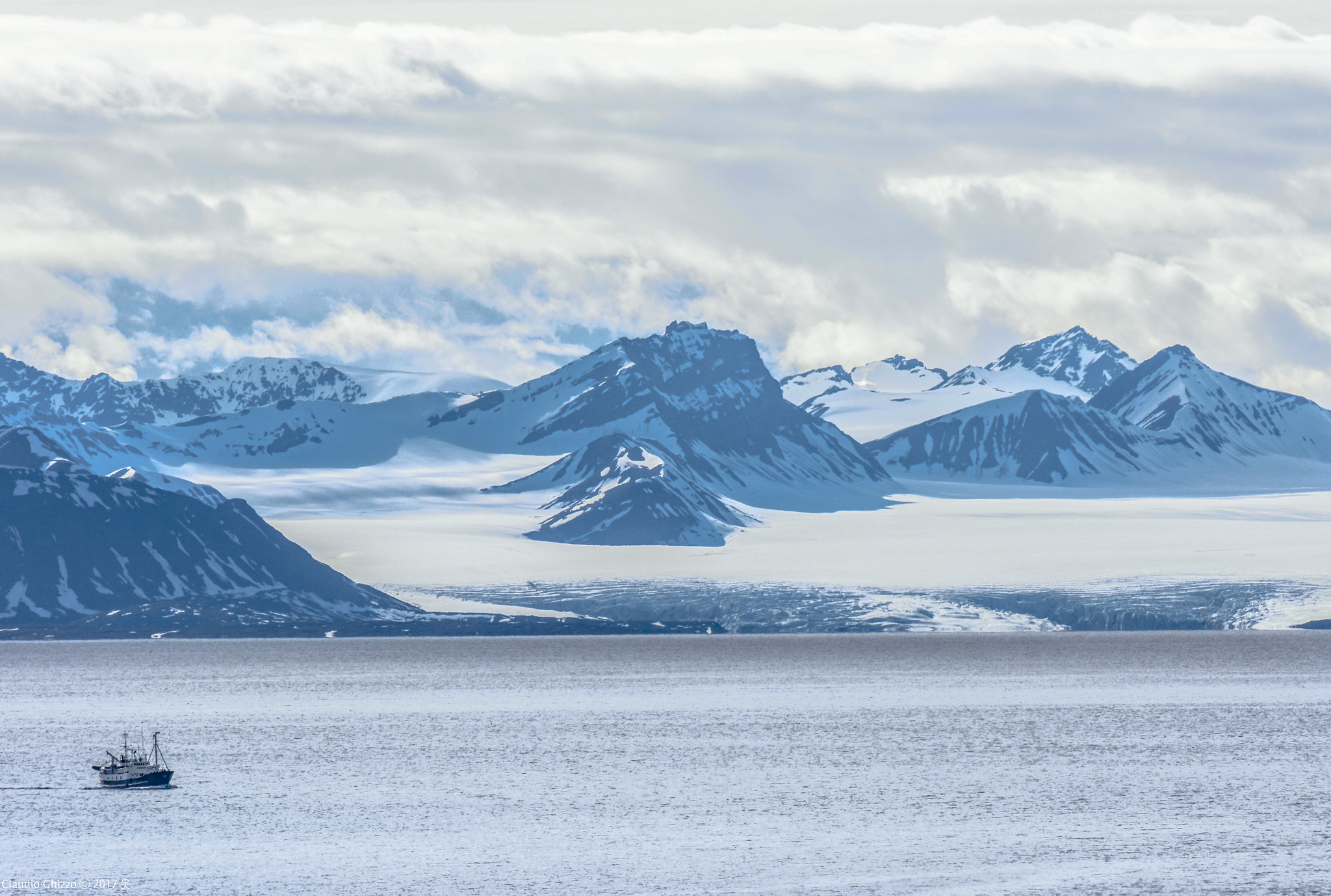 Svalbard Islands Glacier