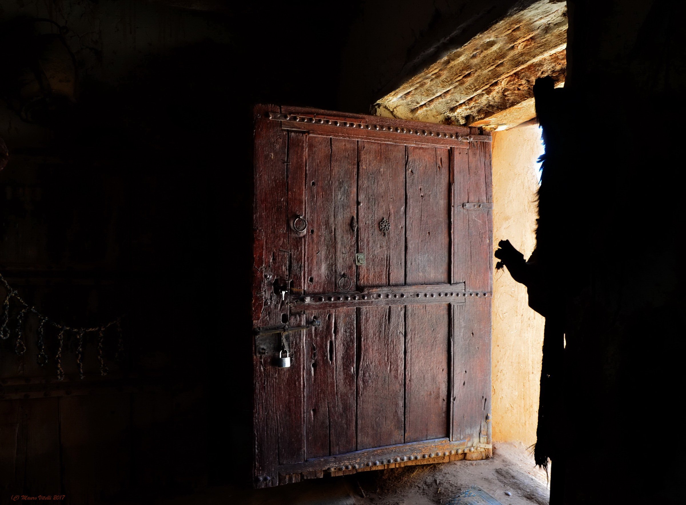 La porta misteriosa...