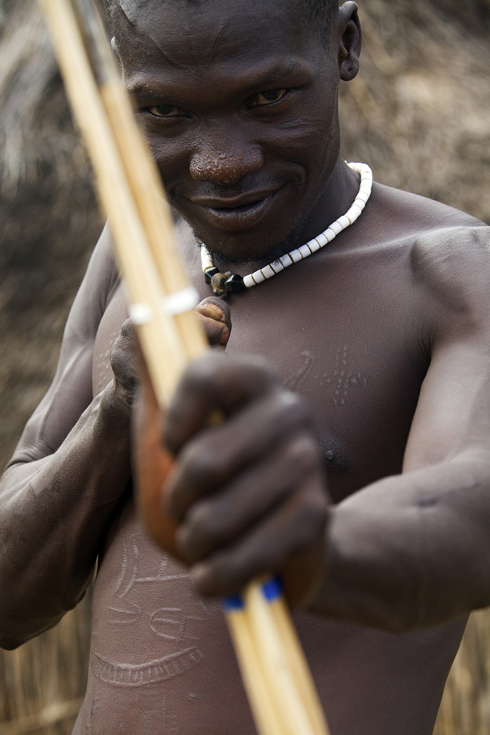 Ragazzo Toposa Sud Sudan