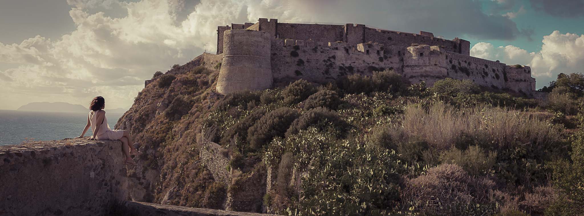 Lost ... far away, in the castle of my mind.