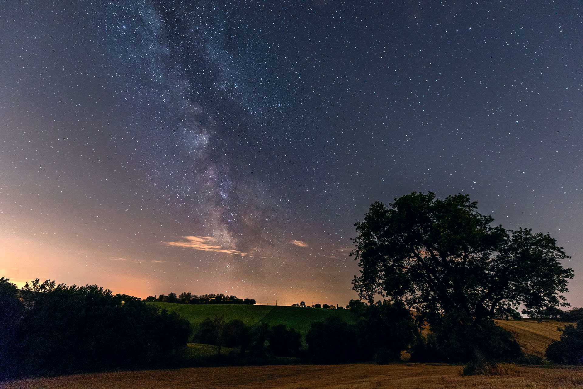 Milky Way from Montebarile