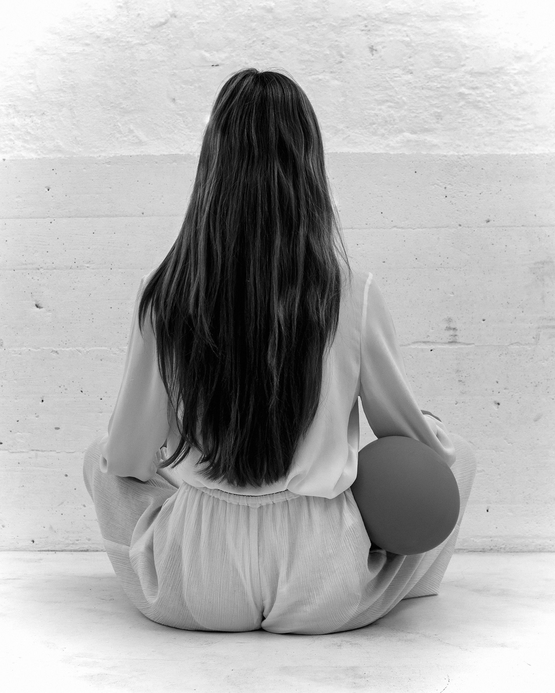 Francesca in studio BN