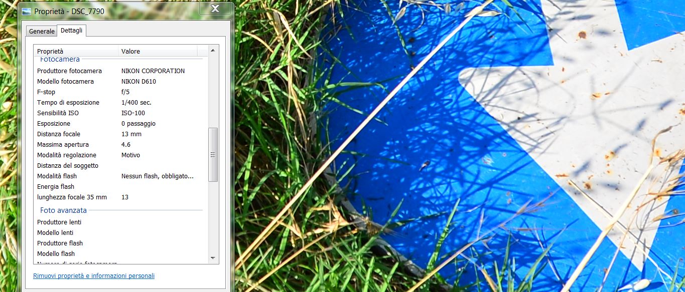 test zoom a tutta apertura, 13mm crop 100x100