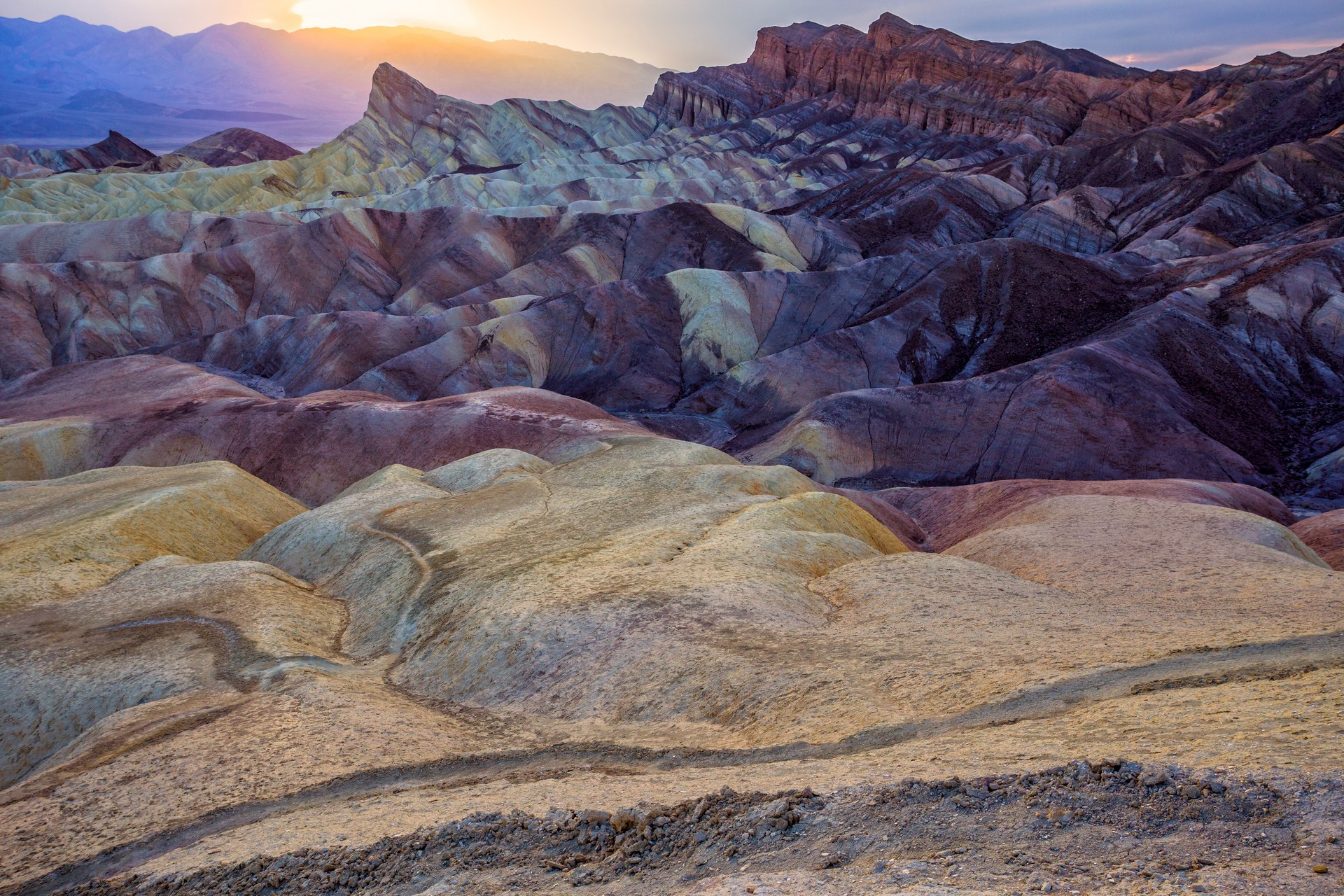 Manly Beacon and Red Cathedral - Zabriskie Point
