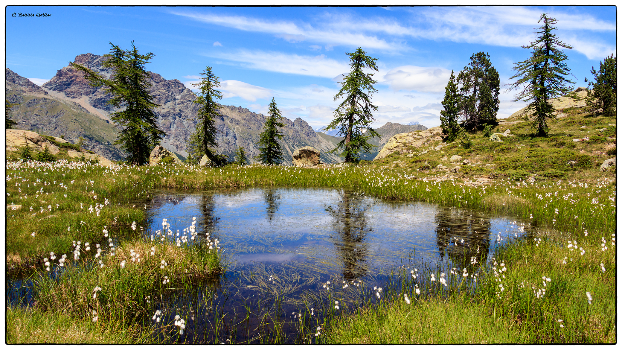Laghetto senza nome, valle d'Aosta. #Montagna