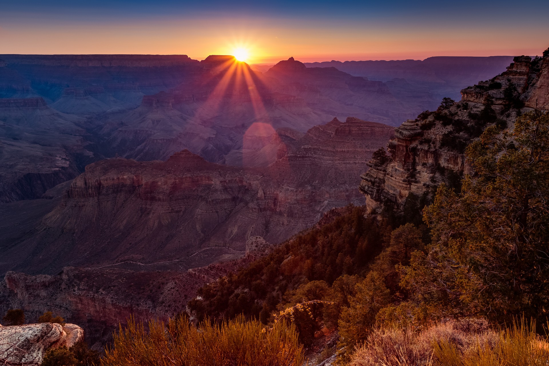 Sunrise at Yaki Point