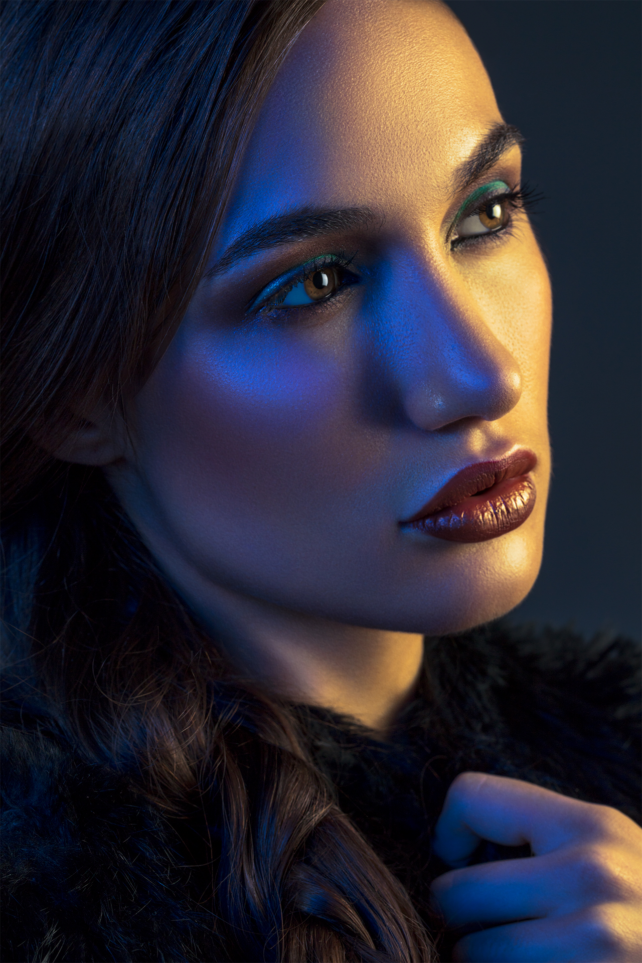 Colored Gel Portrait 02